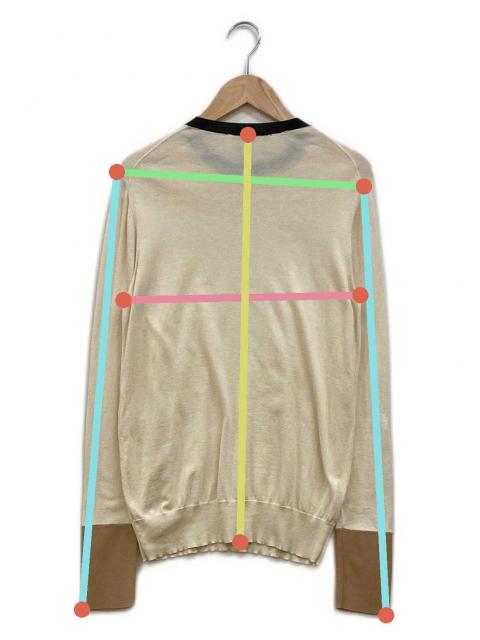 セリーヌ フィービー 23BV5/6807 リボンニット ベージュ Lサイズ セリーヌ フィービー 23BV5/6807 リボンニット ベージュ Lサイズ