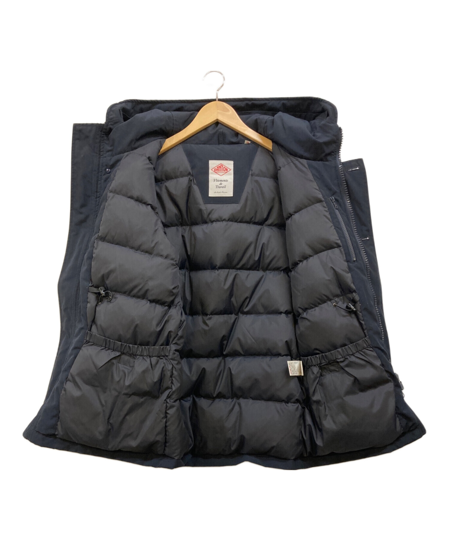 ダントン タッサーダウンジャケット38 中古・古着通販】DANTON (ダントン) タッサーダウンジャケット