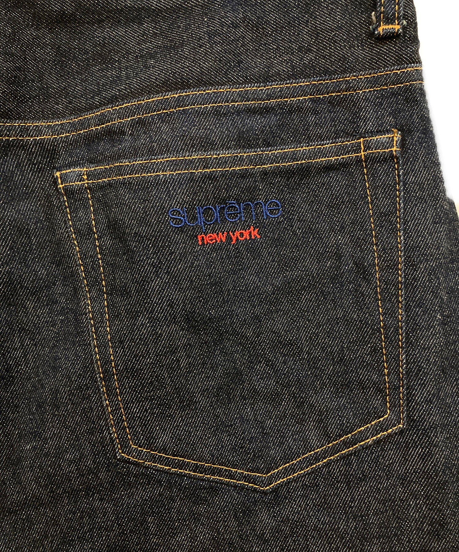 中古・古着通販】SUPREME (シュプリーム) Rigid Baggy Selvedge Jean