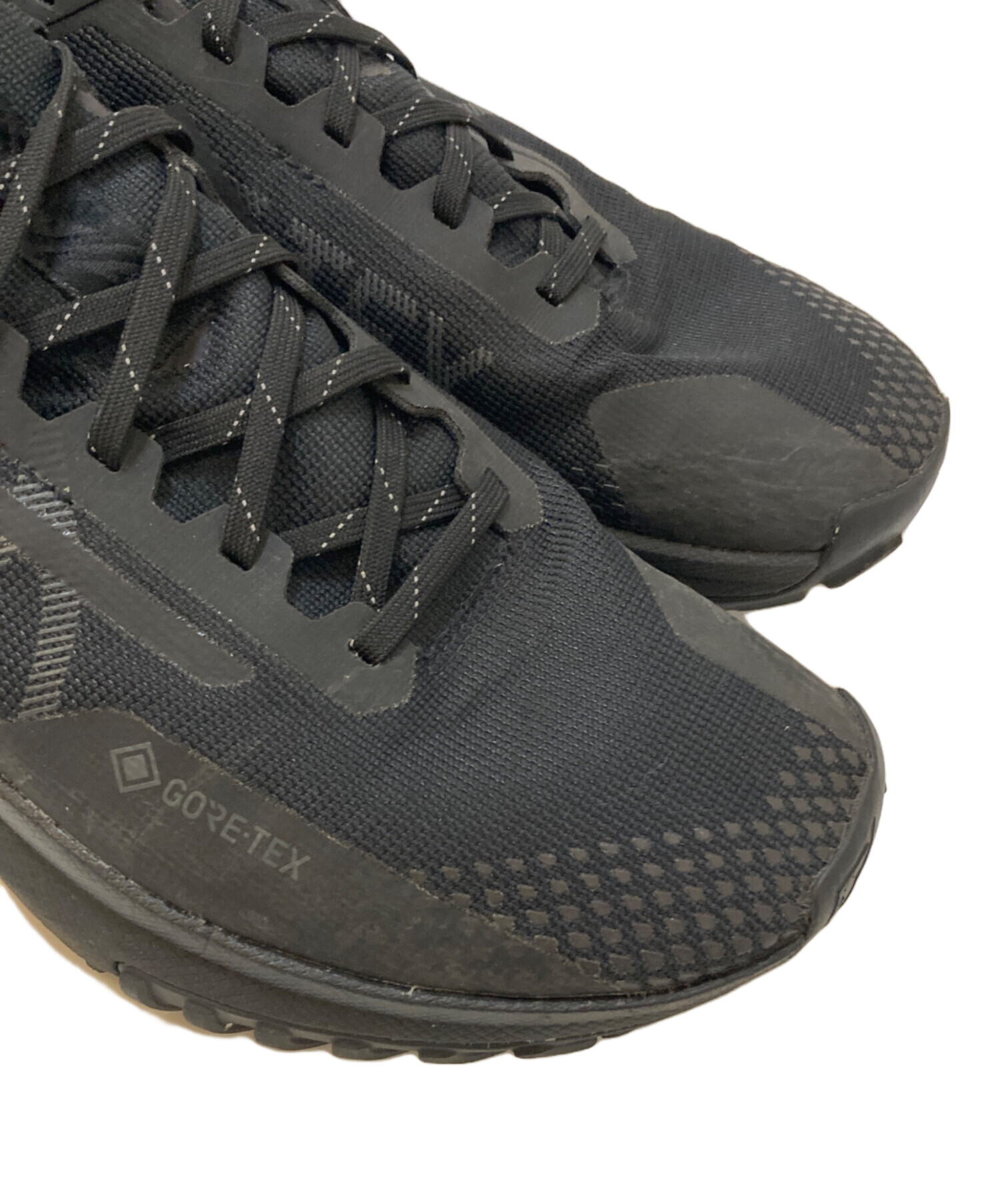 中古・古着通販】NIKE (ナイキ) NIKE REACT PEGASUS TRAIL 4 GTX BLACK