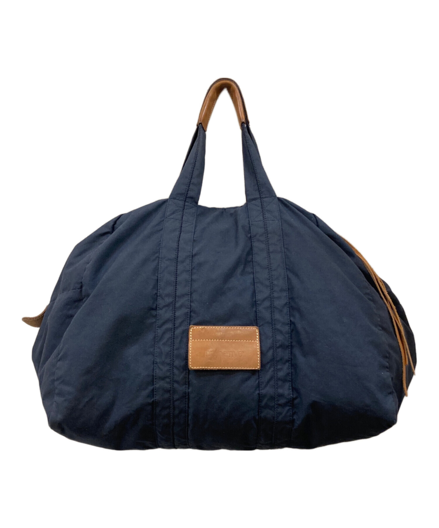 HUMAN MADE ボストンバッグ ネイビー HUMAN MADE ボストンバッグ ネイビー