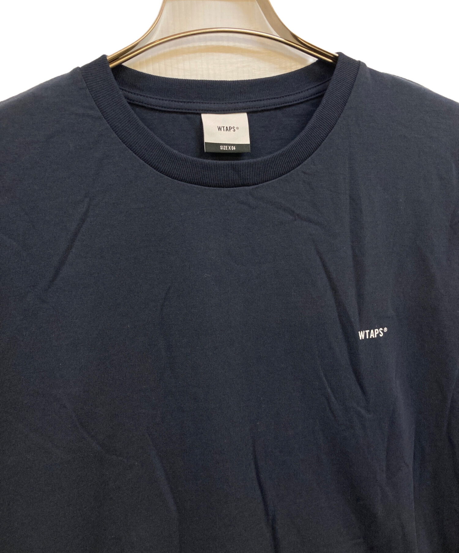 中古・古着通販】WTAPS (ダブルタップス) プリントTシャツ ネイビー