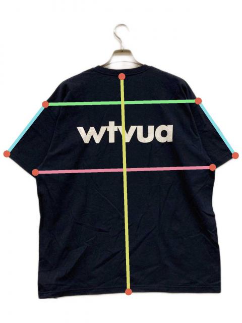 中古・古着通販】WTAPS (ダブルタップス) プリントTシャツ ネイビー