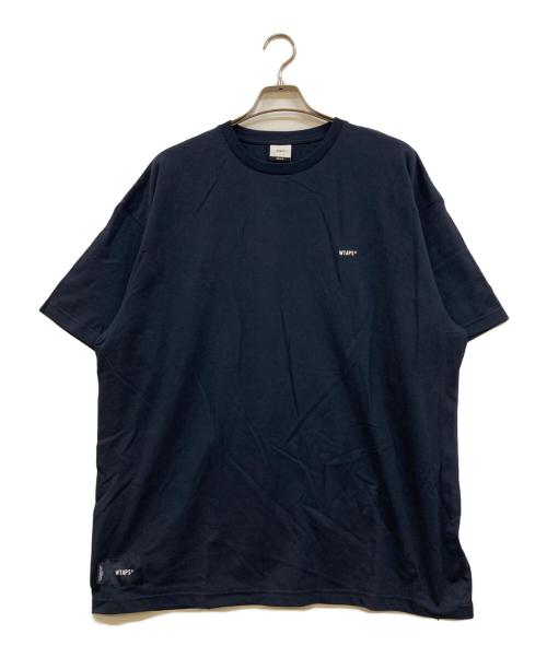 中古・古着通販】WTAPS (ダブルタップス) プリントTシャツ ネイビー