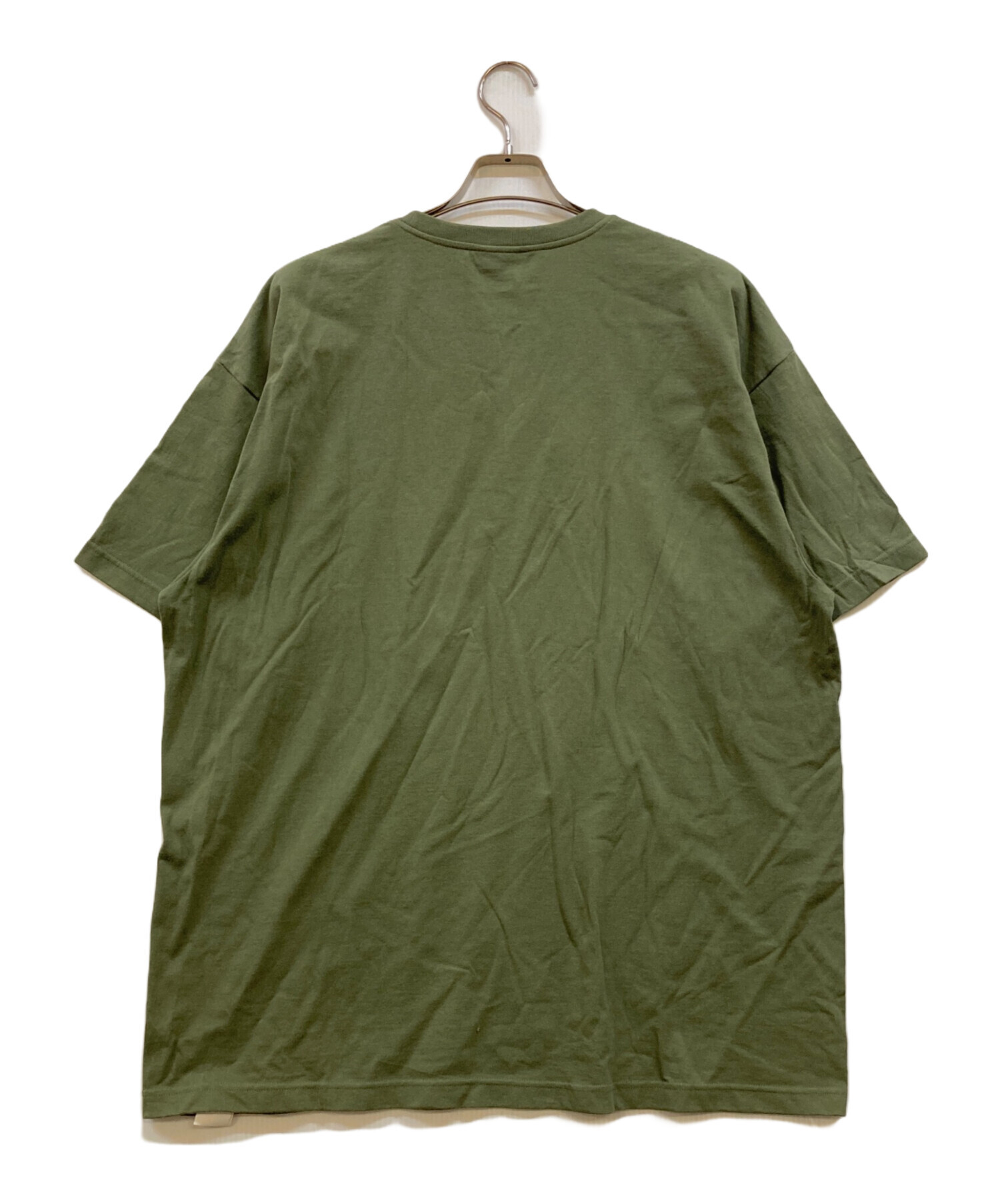 中古・古着通販】WTAPS (ダブルタップス) ロゴTシャツ オリーブ サイズ