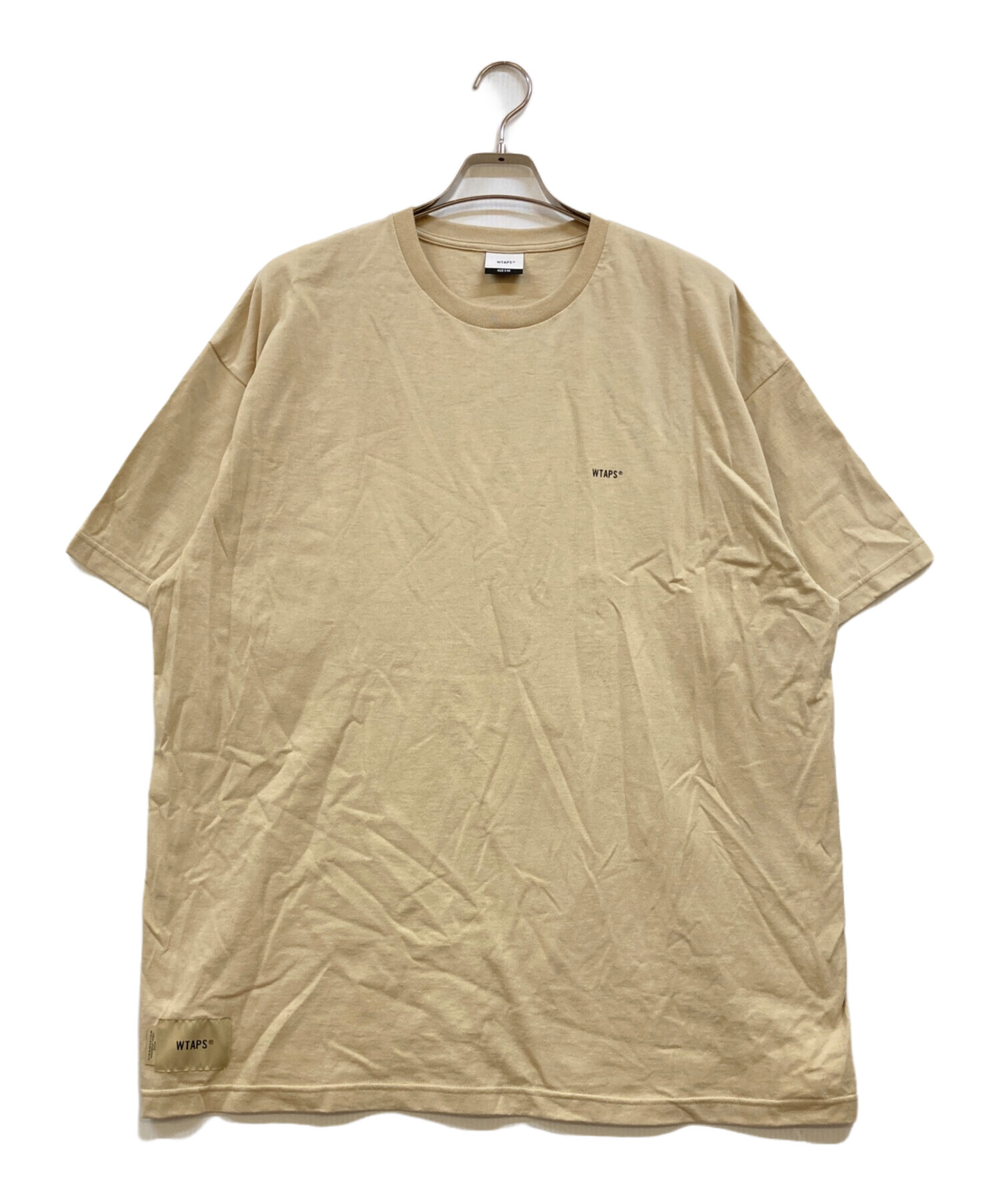中古・古着通販】WTAPS (ダブルタップス) プリントTシャツ ベージュ