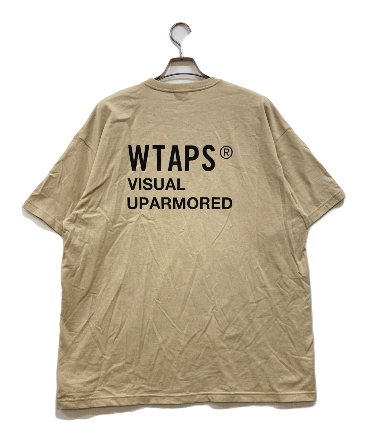 中古・古着通販】WTAPS (ダブルタップス) プリントTシャツ ベージュ