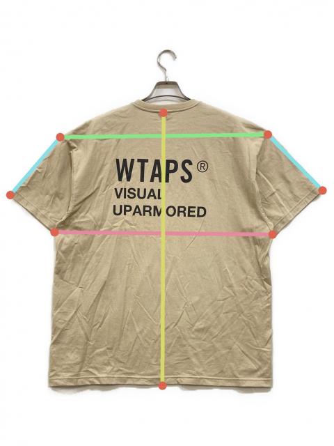 中古・古着通販】WTAPS (ダブルタップス) プリントTシャツ ベージュ