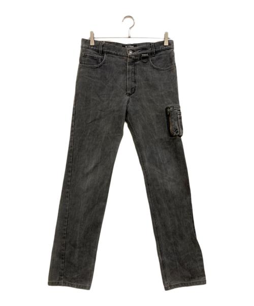 中古・古着通販】RAF SIMONS (ラフシモンズ) MA-1デニムパンツ グレー