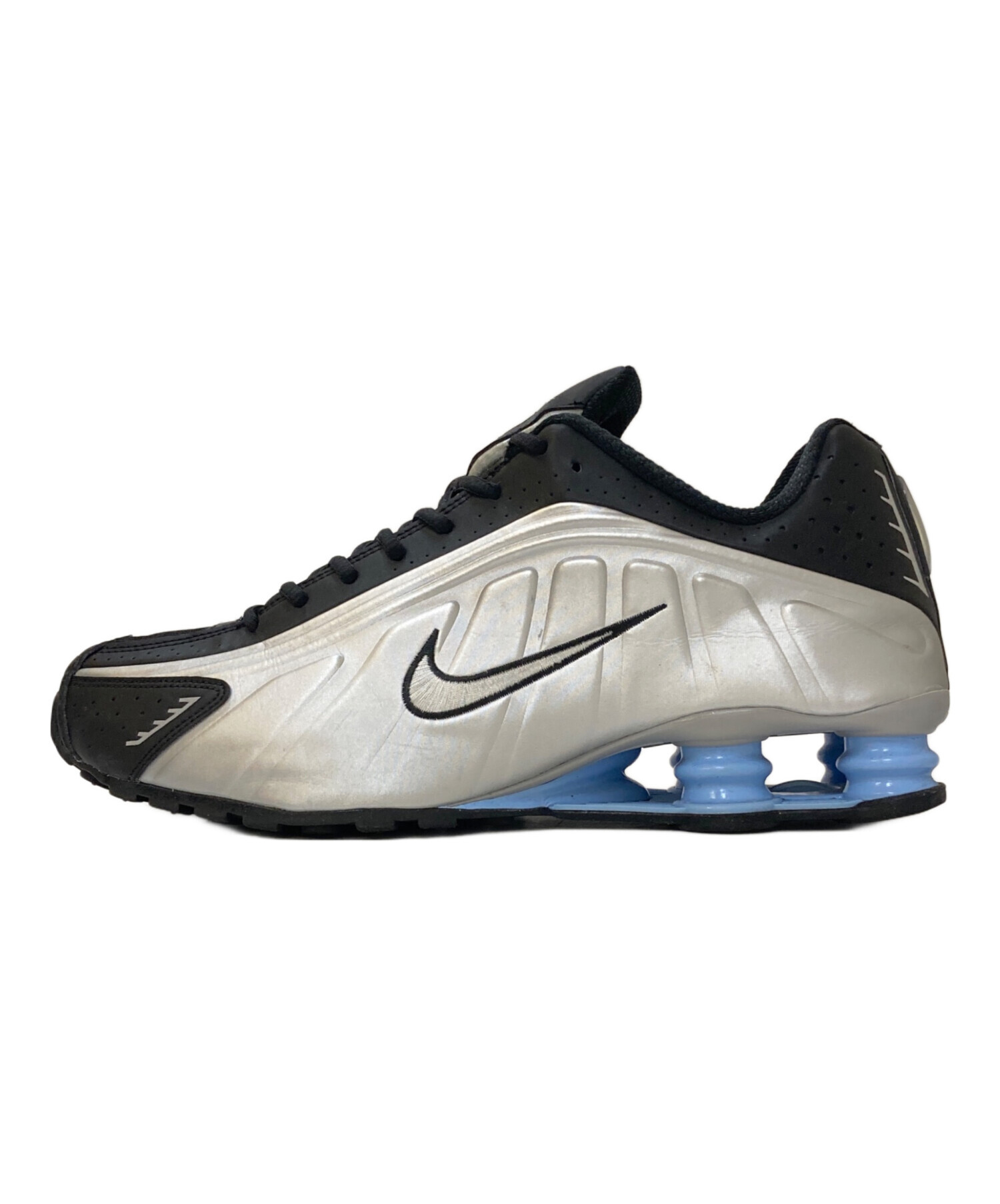 中古・古着通販】NIKE (ナイキ) NIKE SHOX R4 METALLIC SILVER