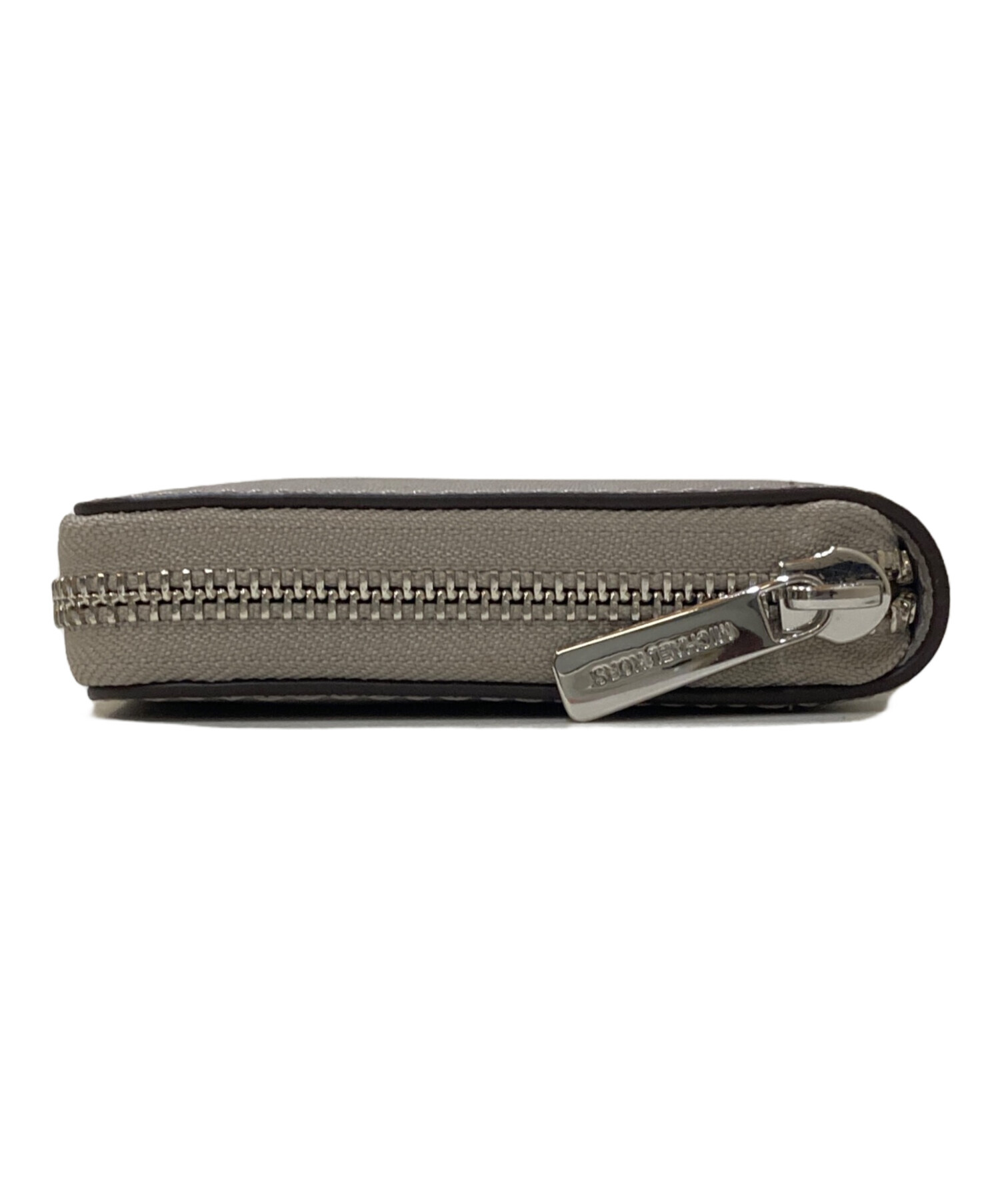 新品 マイケルコース長財布ショルダーバッグ グレー 中古・古着通販】MICHAEL KORS (マイケル・コース) 長財布 グレー