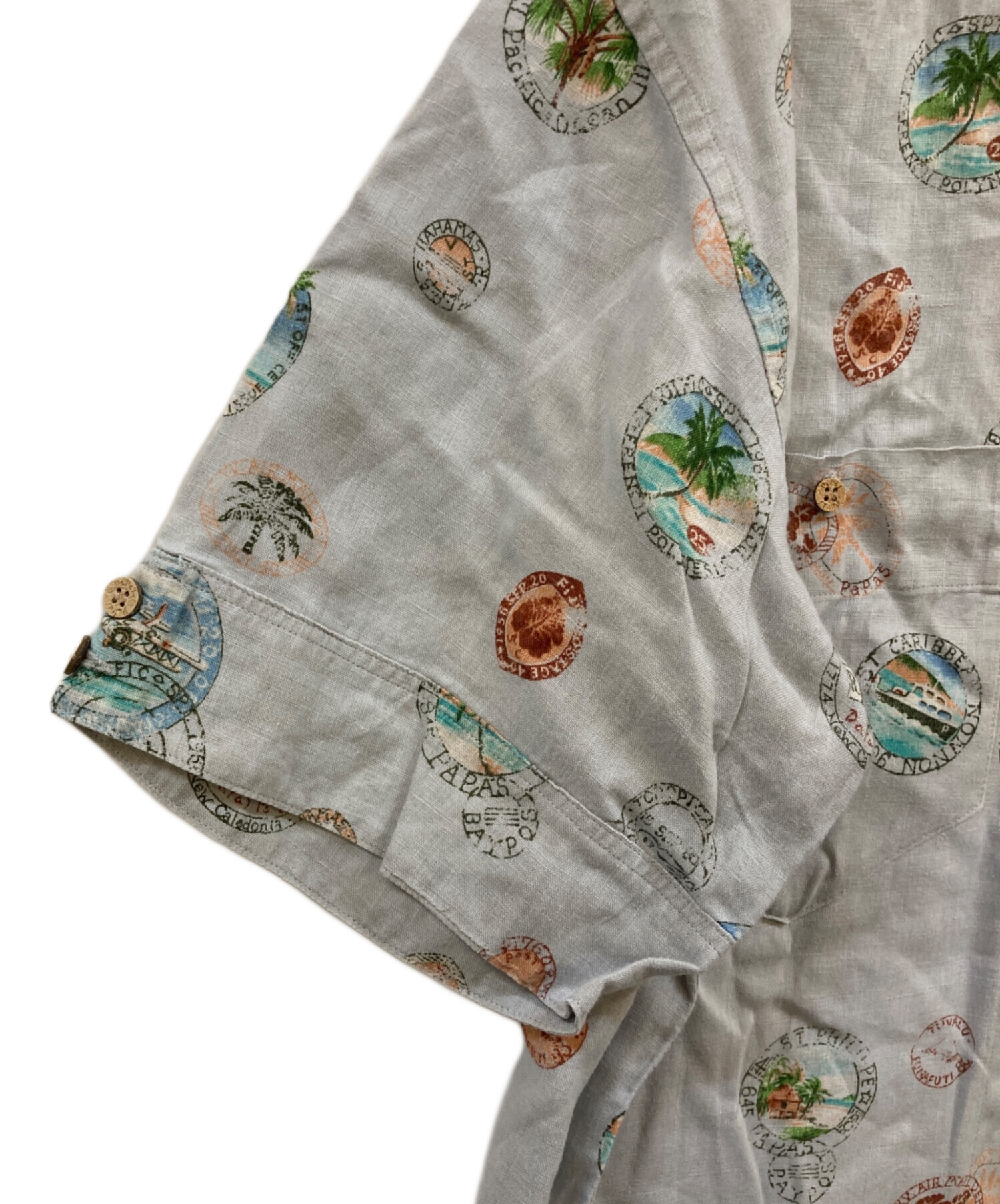 中古・古着通販】PAPAS ISLAND (パパス アイランド) オープンカラー