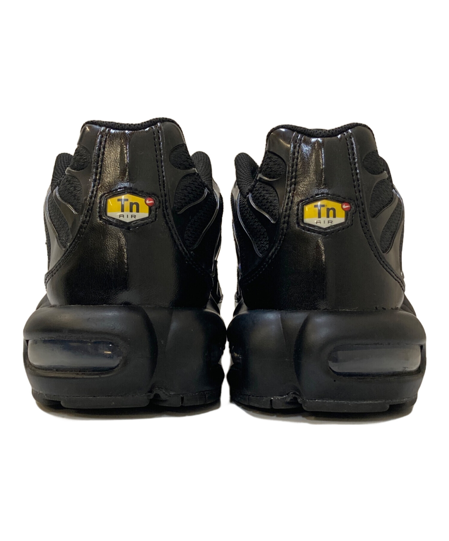 中古・古着通販】NIKE (ナイキ) AIR MAX PLUS BLACK/BLACK-BLACK 