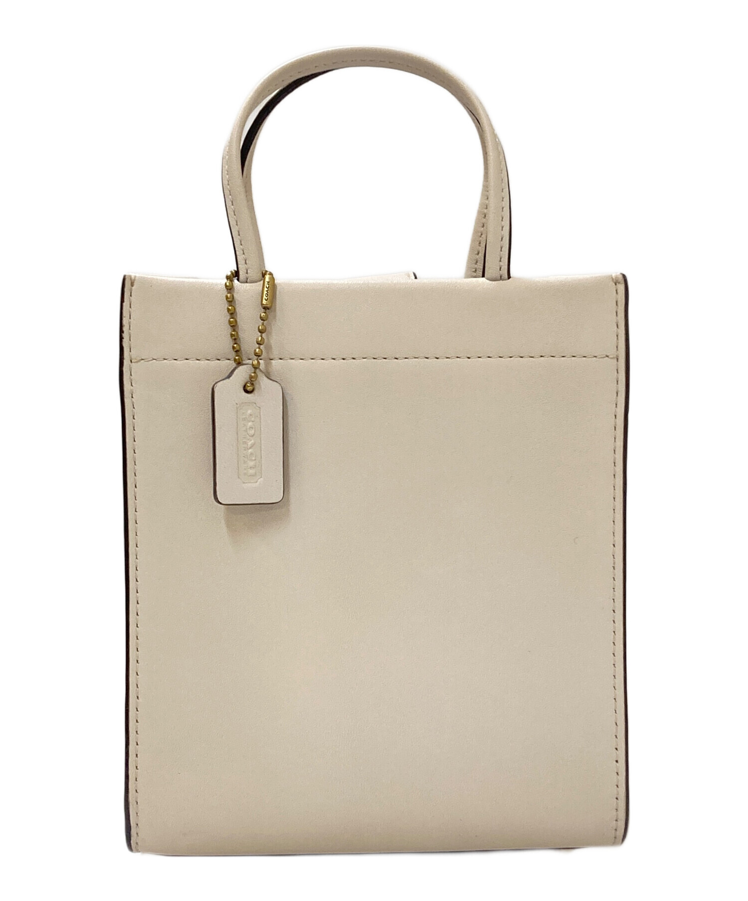 中古・古着通販】COACH (コーチ) ミニ カシン 2WAY レザートートバッグ 