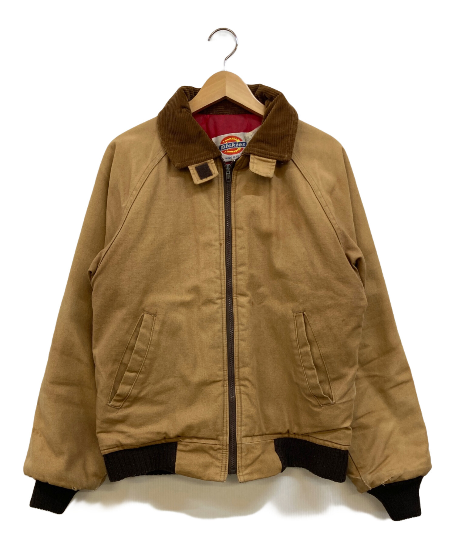 稀少 Dickies ビンテージ コーデュロイ デトロイトジャケット 表記M 稀少 Dickies ビンテージ コーデュロイ デトロイトジャケット 表記M