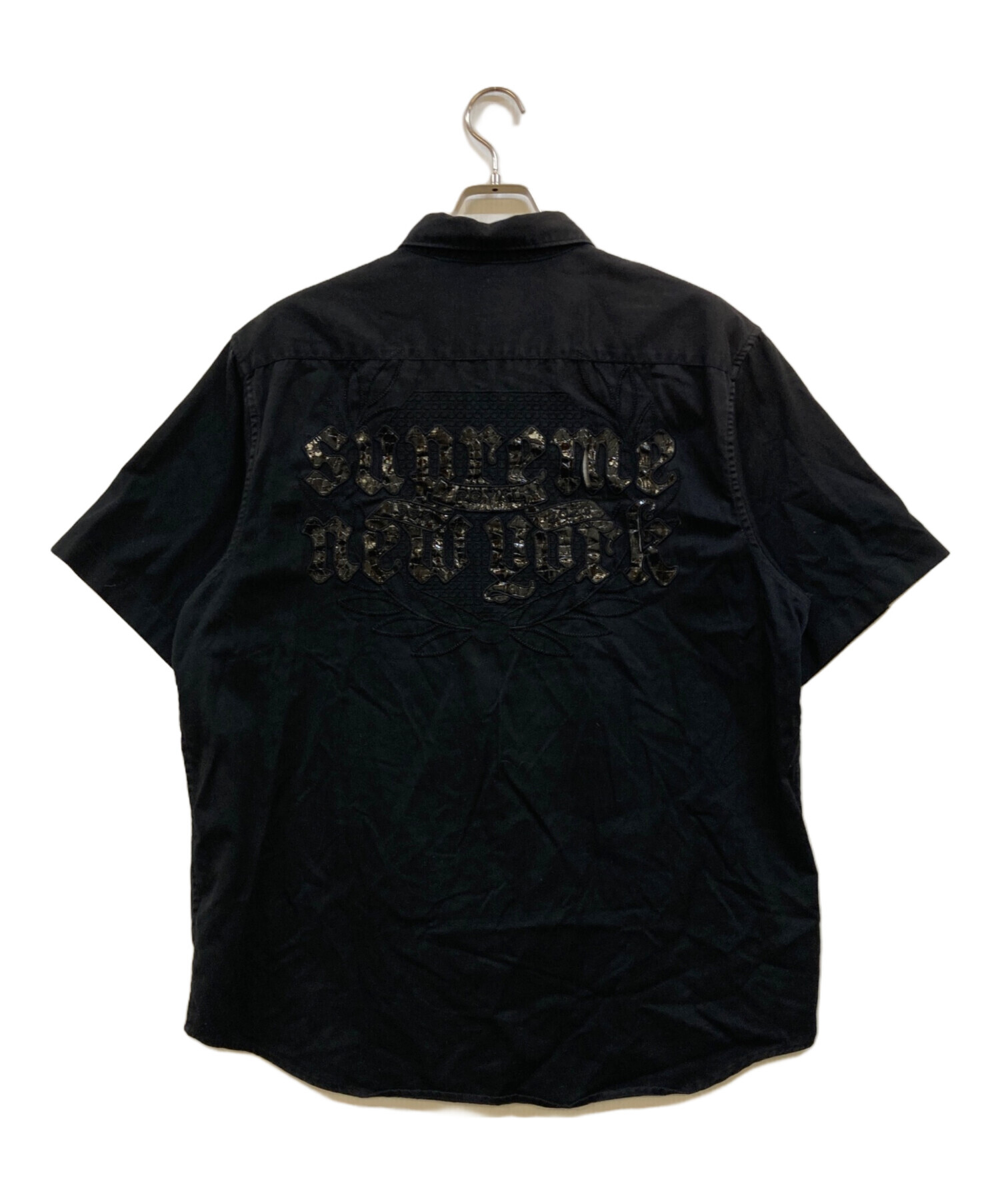 中古・古着通販】SUPREME (シュプリーム) Croc Patch S/S Work Shirt