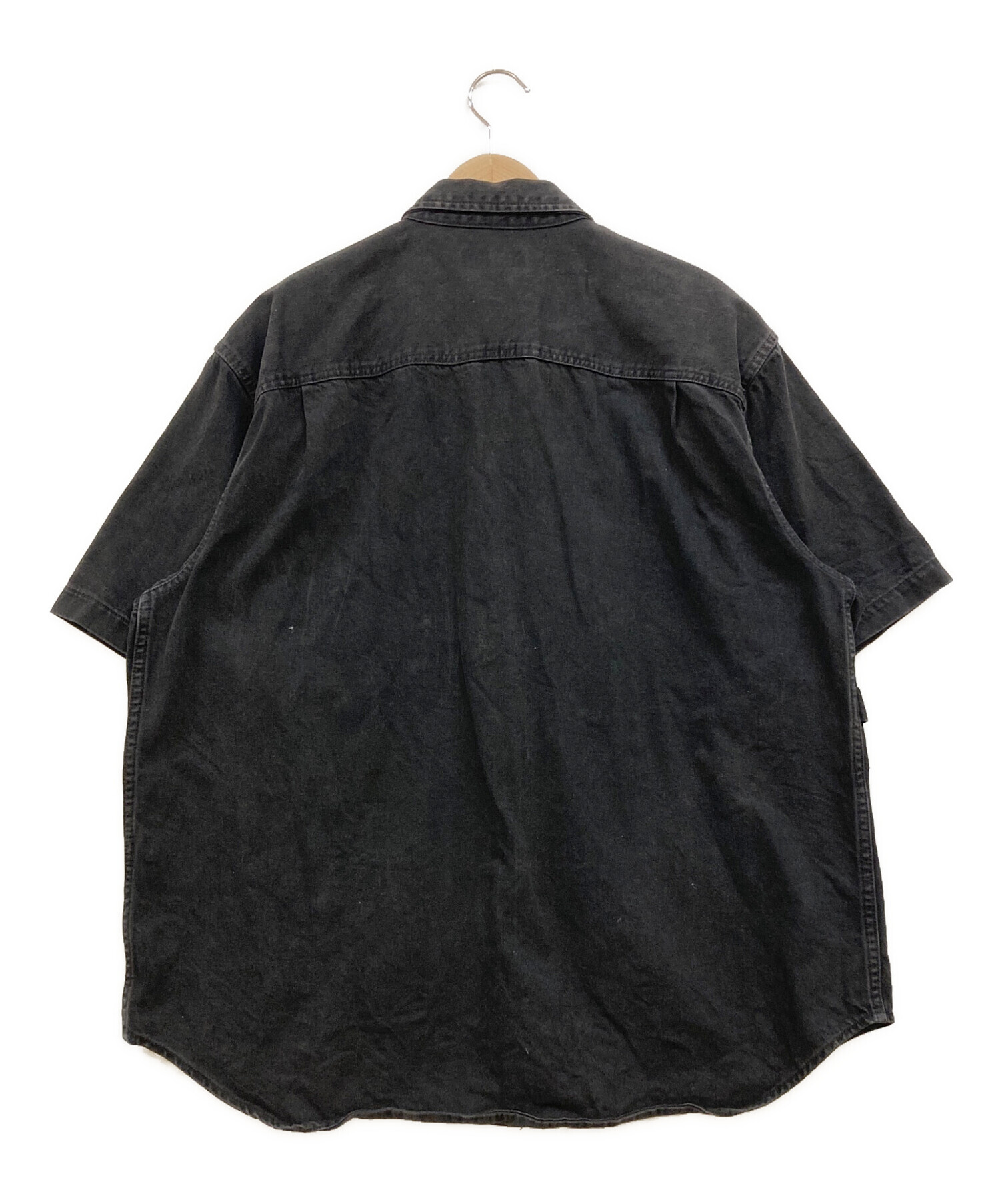 Supreme Loose Fit Denim Shirt Lサイズ　ブラック 中古・古着通販】Supreme (シュプリーム) Loose Fit Denim Painter