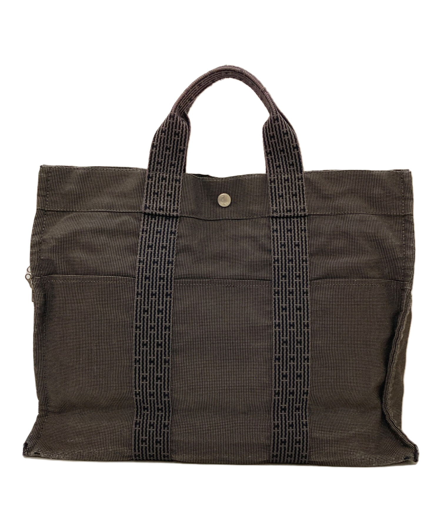 中古・古着通販】HERMES (エルメス) エールライン キャンバス トート
