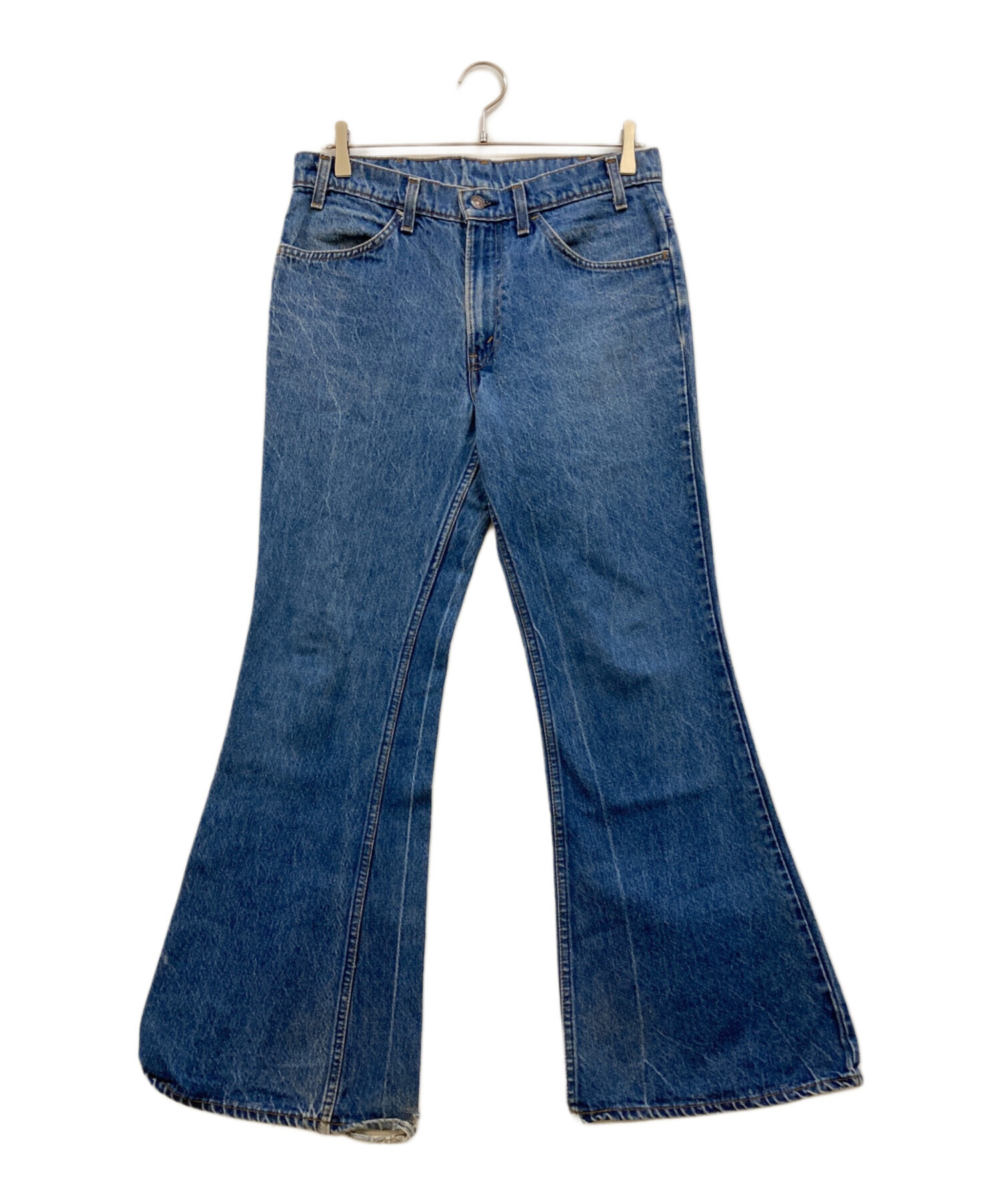 ヴィンテージリーバイスベルボトム 中古・古着通販】LEVI'S (リーバイス) 70'S ベルボトムデニムパンツ