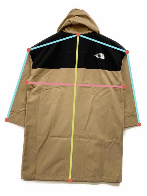 【中古】ザノースフェイス THE NORTH FACE ホワイトレーベル マティスコート S ベージュ 黒 ブラック ミリタリー 中古・古着通販】THE NORTH FACE WHITE LABEL (ザノースフェイス