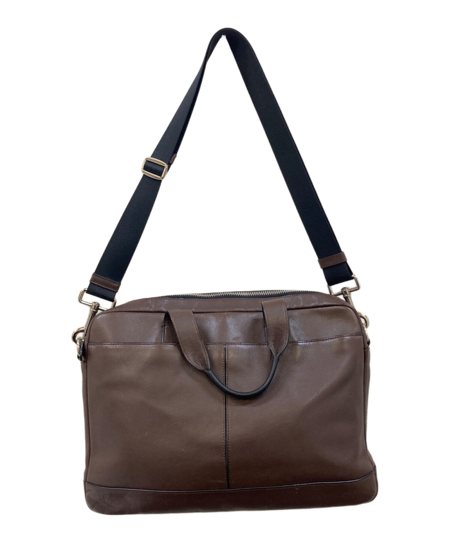 【未使用品級 タグ付】coach 2way A4収納可 コーチ ブリーフケース 中古・古着通販】COACH (コーチ) 2WAYレザーブリーフケース ブラウン