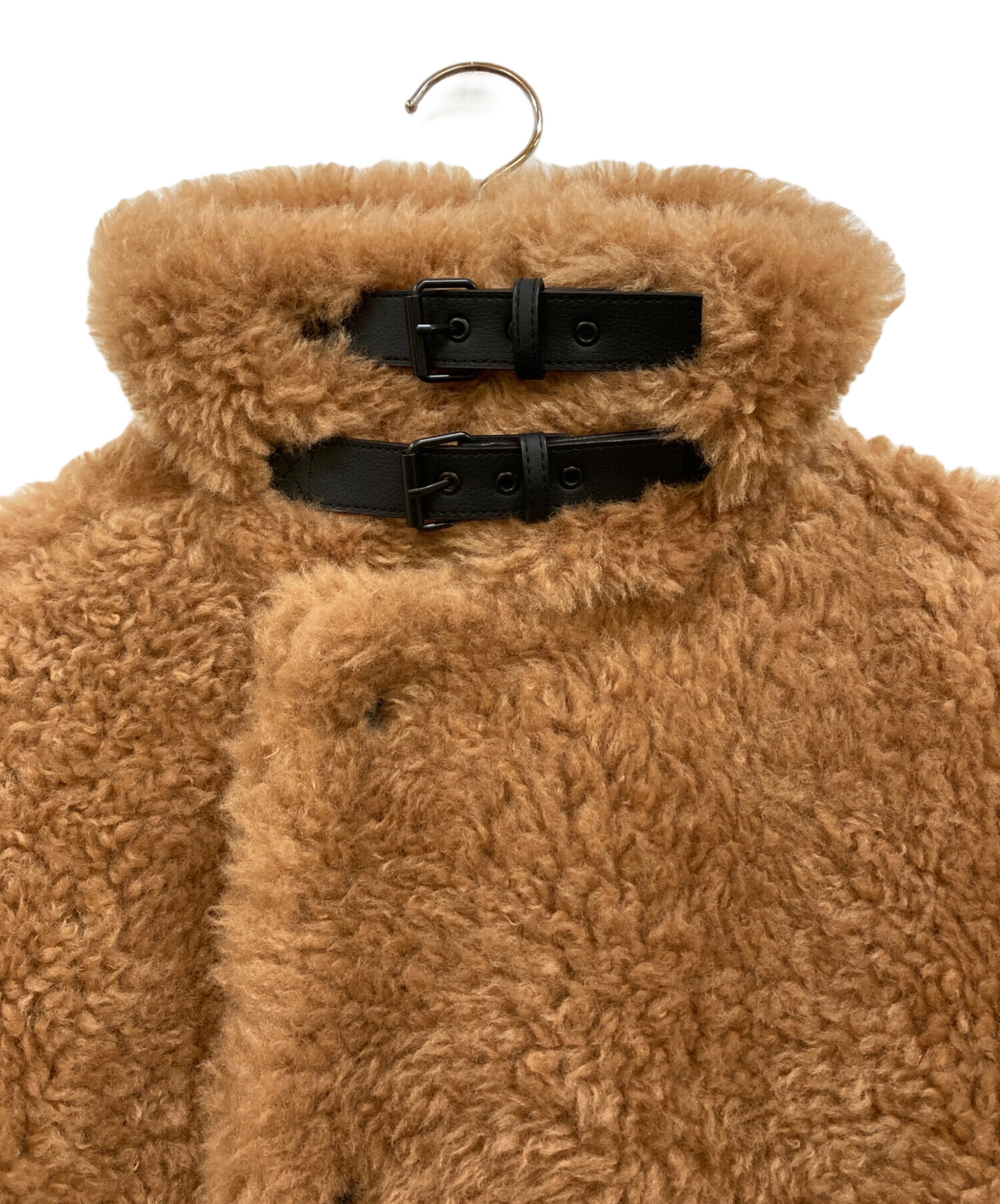 中古・古着通販】GU (ジーユー) rokh (ロク) ファーリーコート