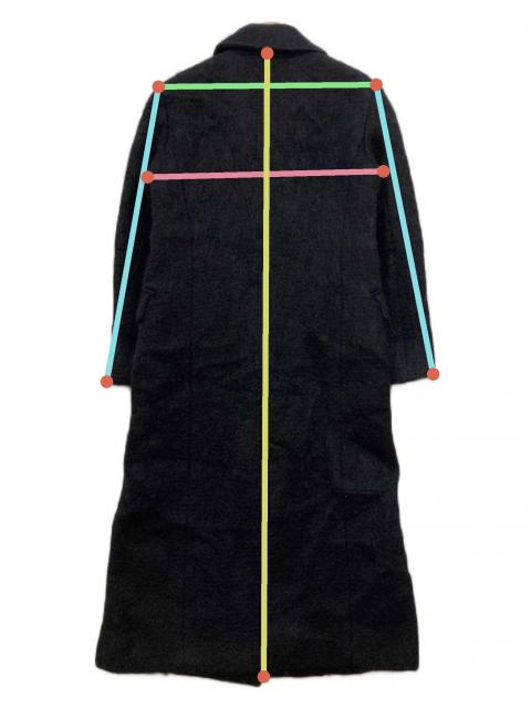 中古・古着通販】FRAY ID (フレイ アイディー) ダブルブレストシャギー