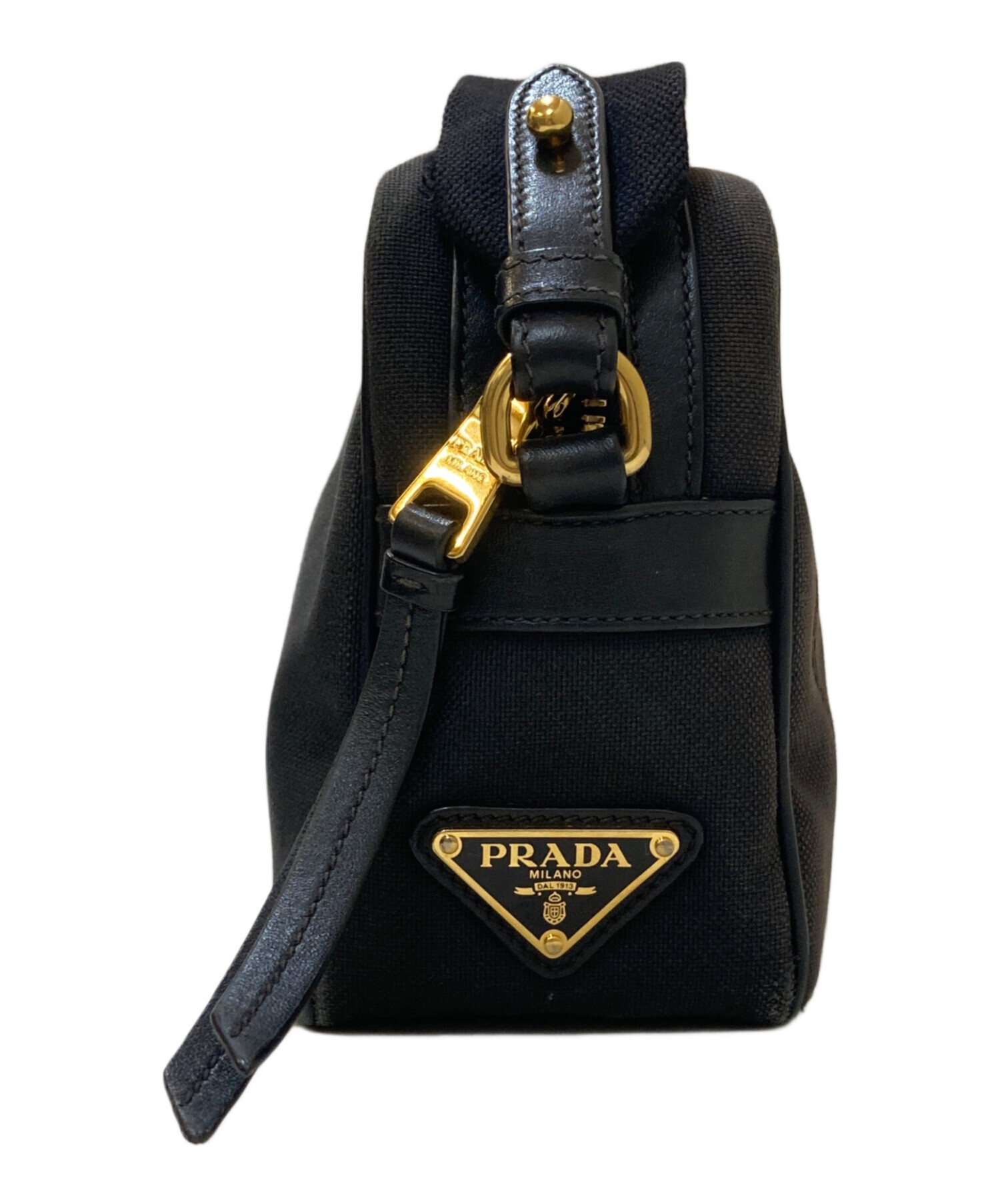 中古・古着通販】PRADA (プラダ) リボンキャンバスロゴジャガード 
