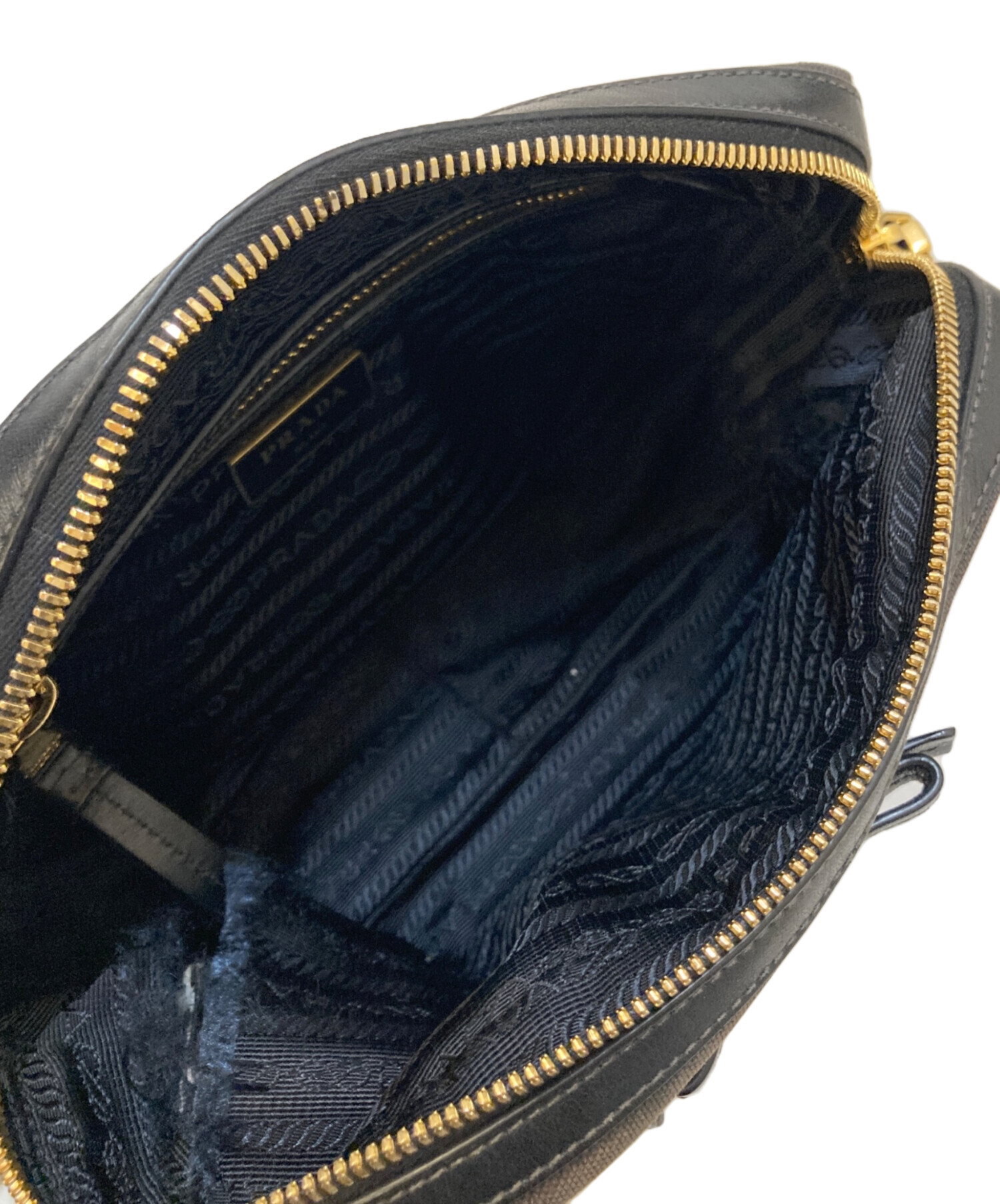 中古・古着通販】PRADA (プラダ) リボンキャンバスロゴジャガード