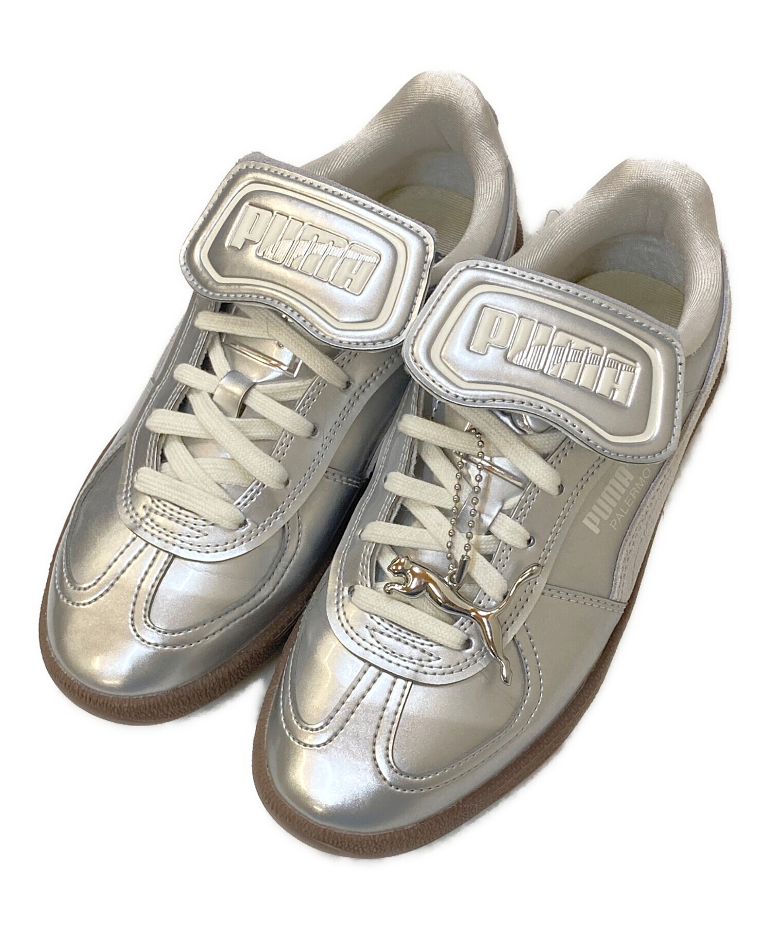中古・古着通販】PUMA (プーマ) emmi (エミ) PALERMO PREMIUM シルバー 