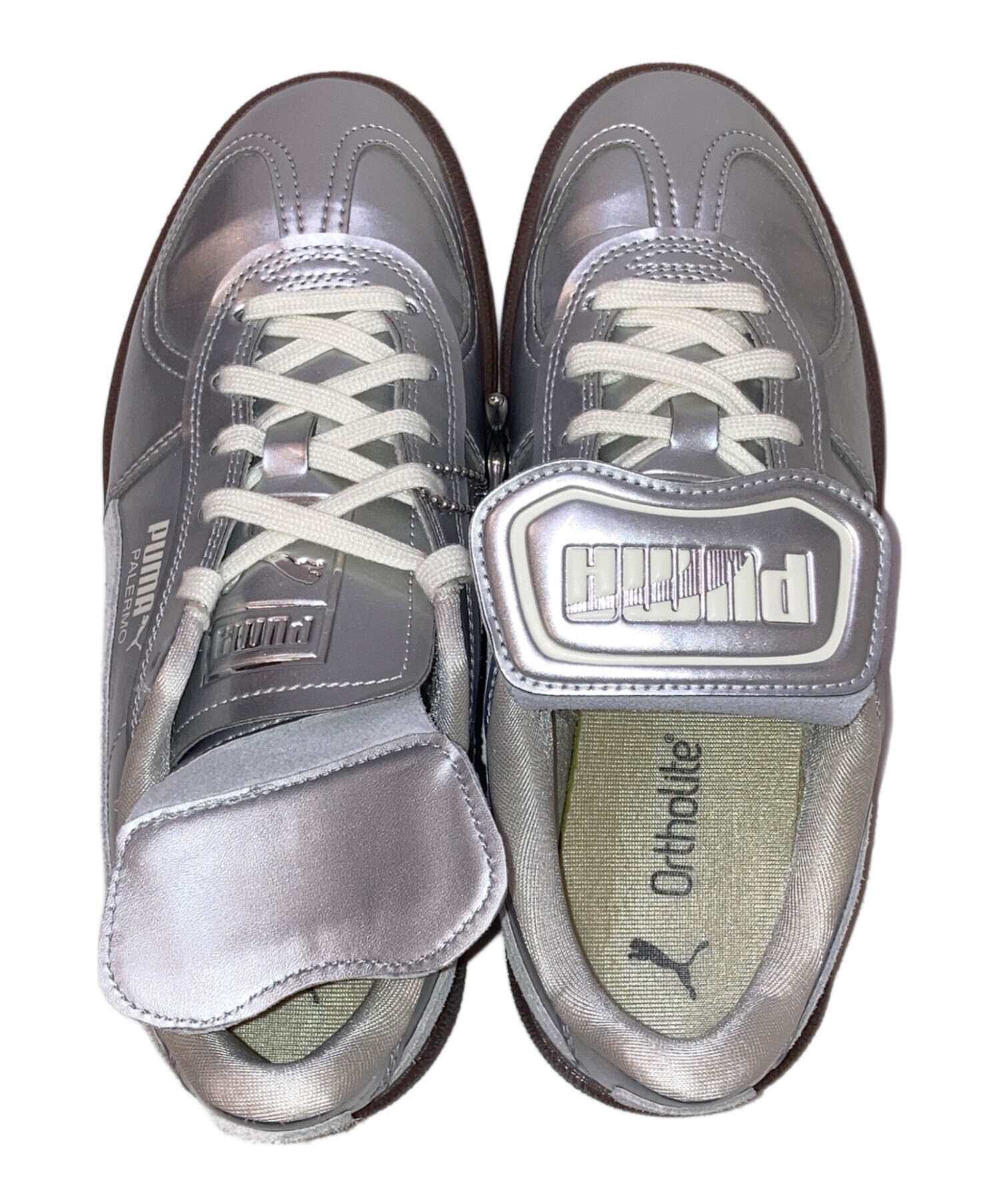 中古・古着通販】PUMA (プーマ) emmi (エミ) PALERMO PREMIUM シルバー 