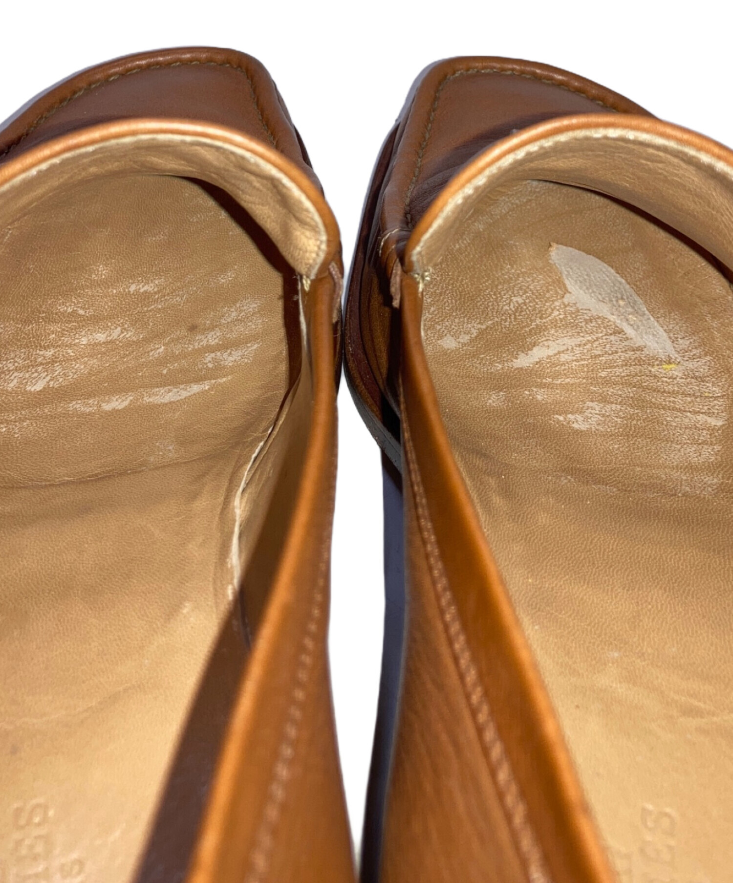 中古・古着通販】HERMES (エルメス) コンスタンス レザーローファー