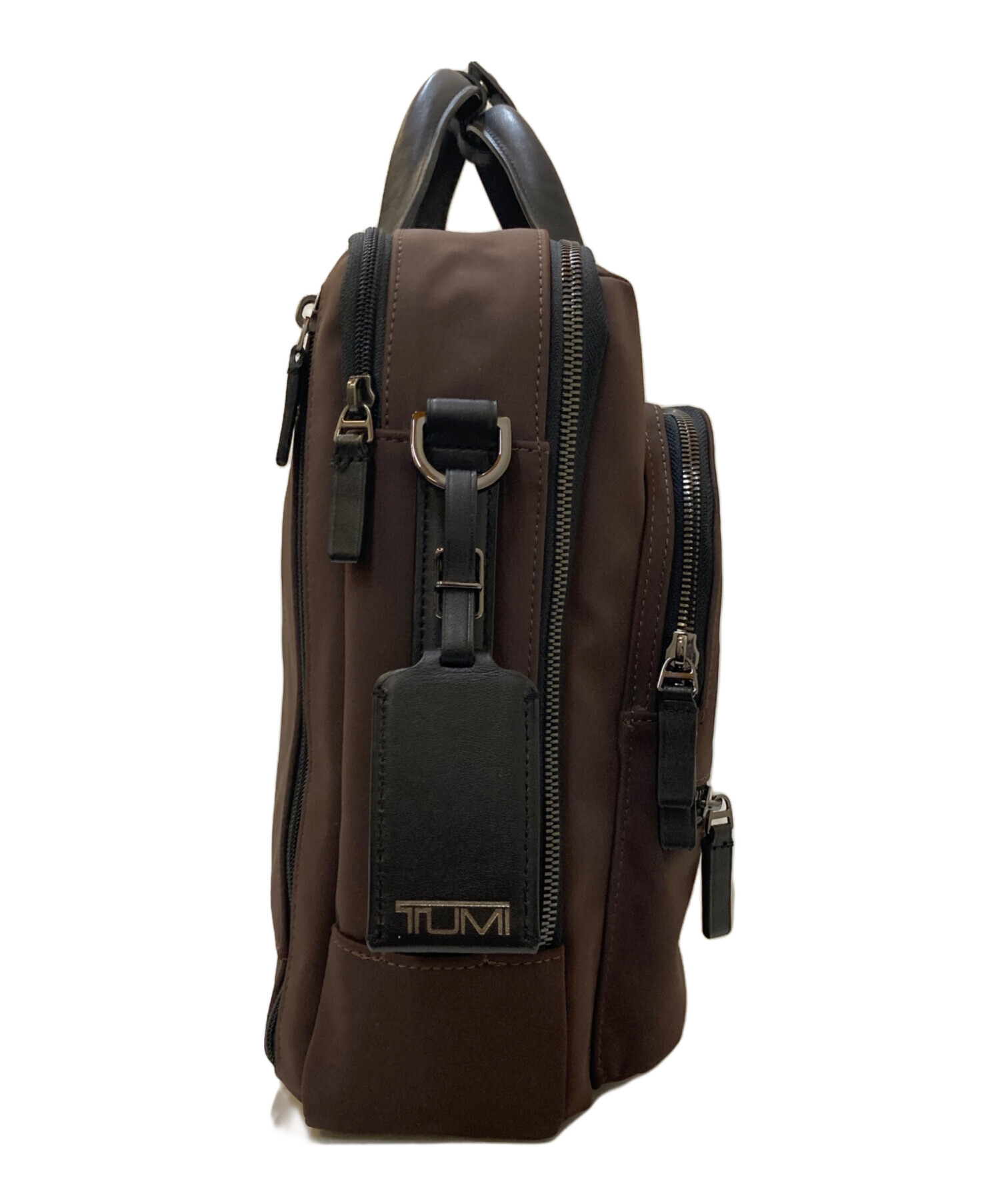 美品 TUMI トゥミ 3WAY HARRISON ハリソン サニー ブラウン 中古・古着通販】TUMI (トゥミ) 3WAY Harrison Sunny Convertible