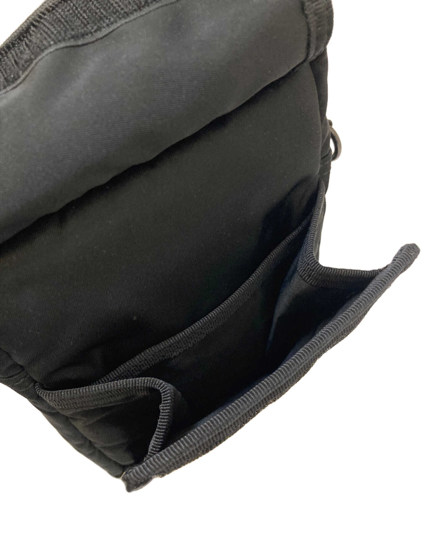 中古・古着通販】PORTER (ポーター) ミニショルダーバッグ ブラック