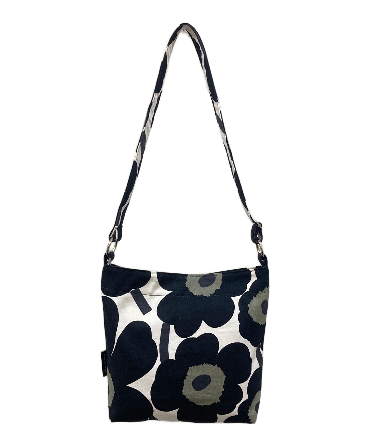 未使用品　marimekko ショルダーバッグ 中古・古着通販】marimekko (マリメッコ) ショルダーバッグ ホワイト