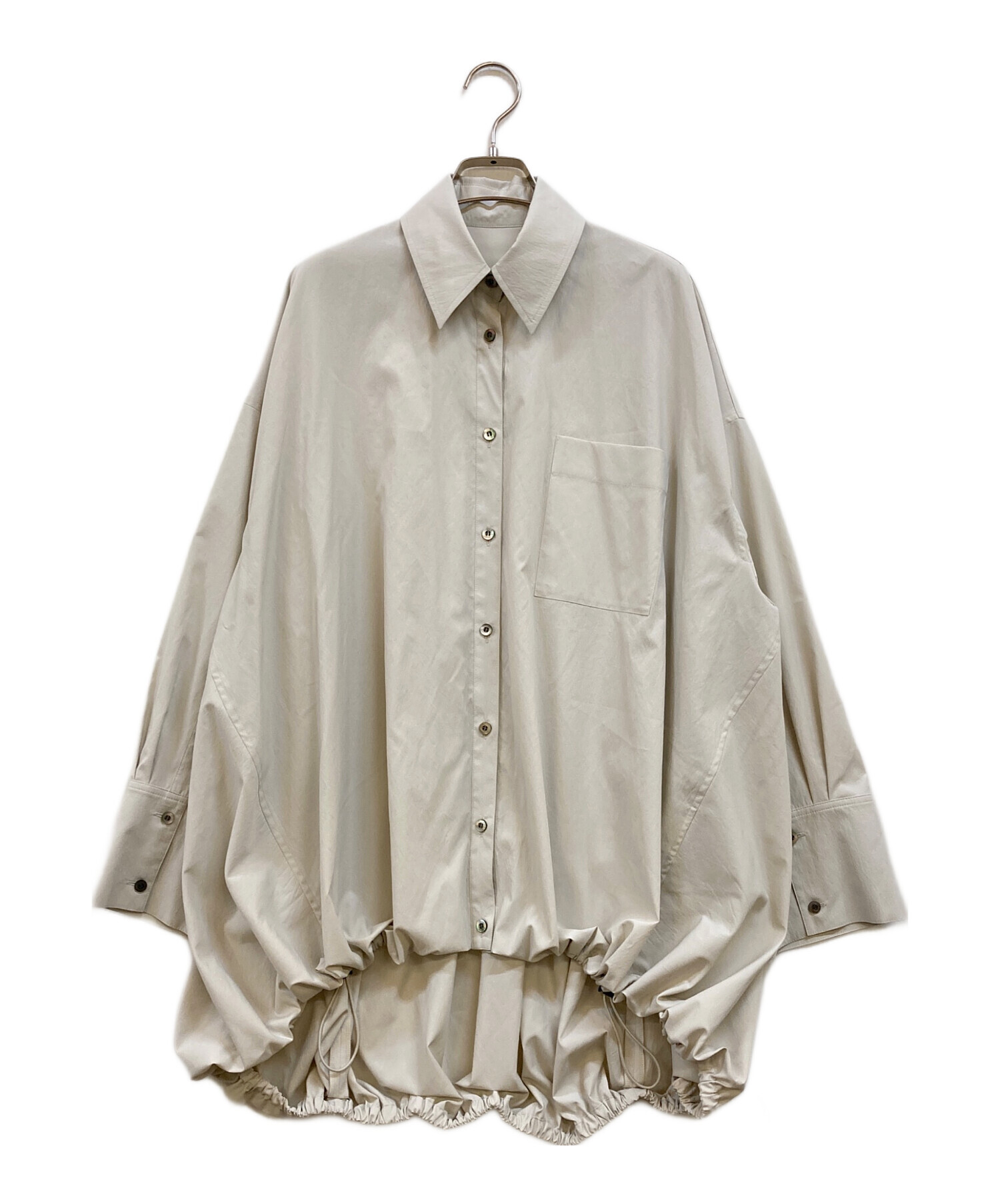 中古・古着通販】LE PHIL (ル フィル) タイプライターブラウス グレー