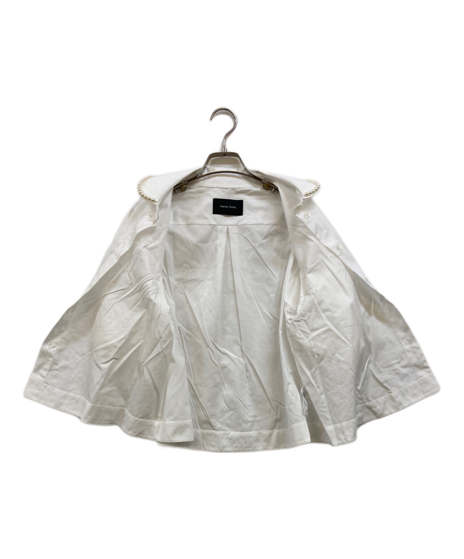 中古・古着通販】Simone Rocha (シモーネ ロシャ) パフスリーブパール