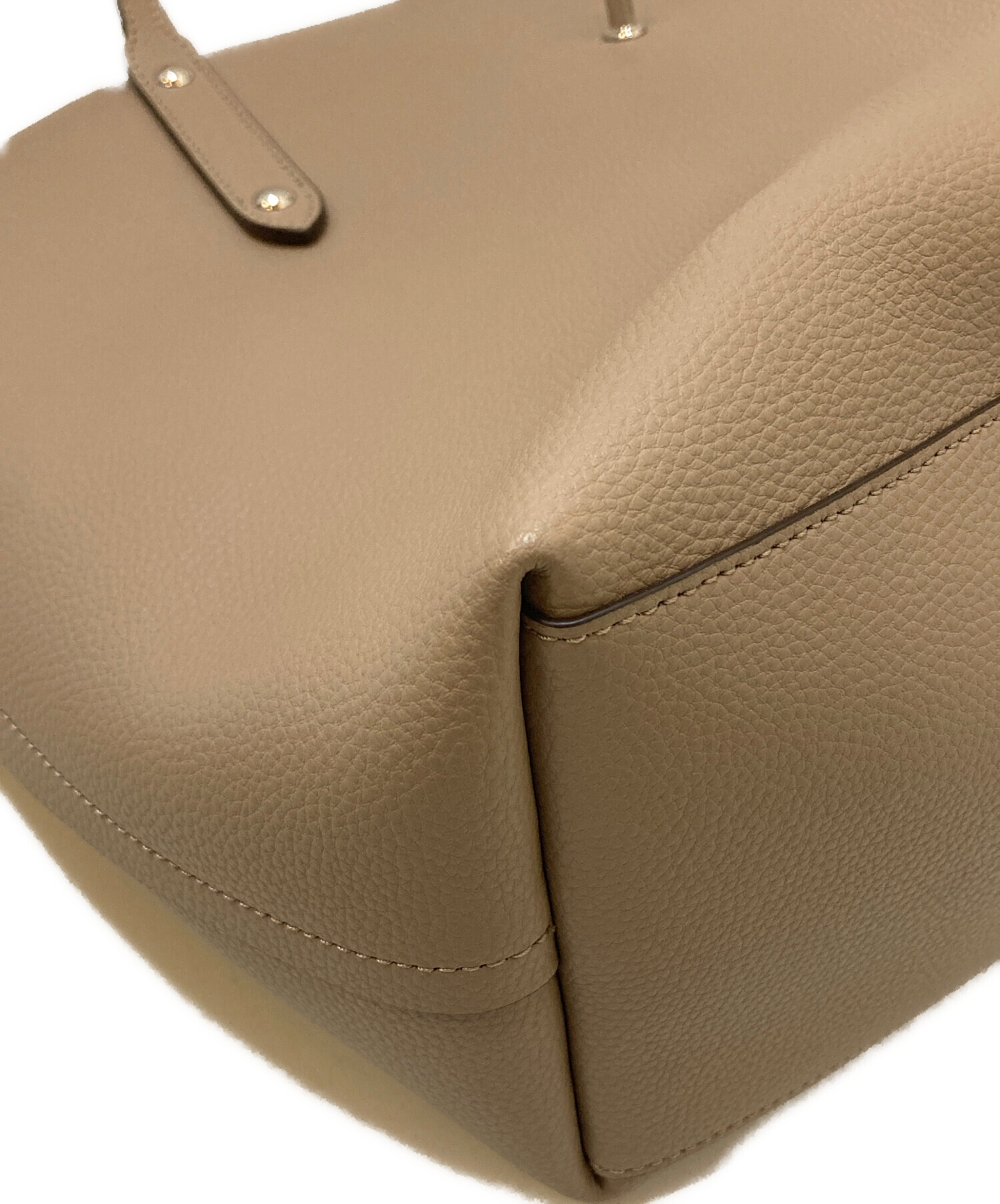 中古・古着通販】COACH (コーチ) マーケット レザートートバッグ