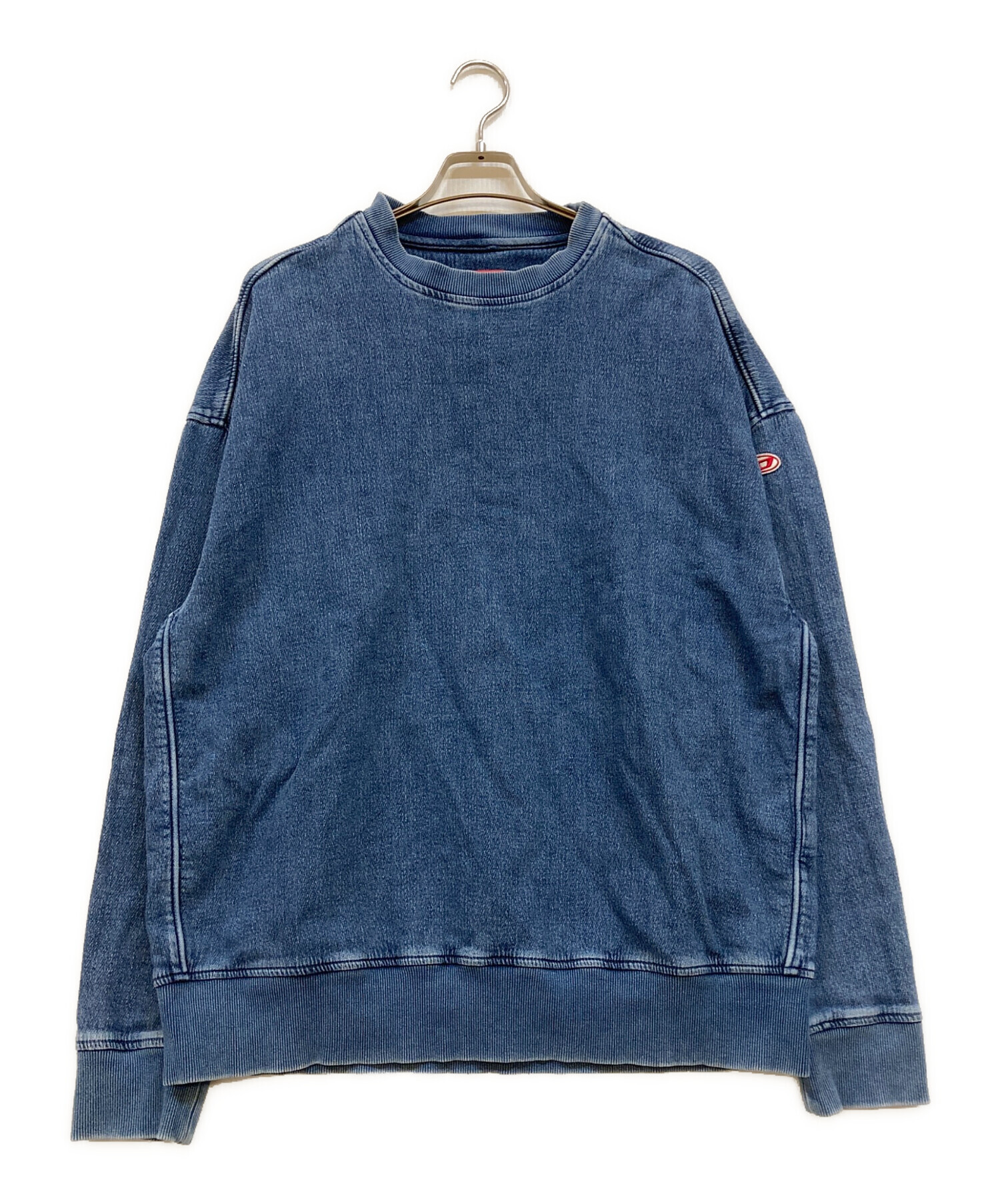 中古・古着通販】DIESEL (ディーゼル) D-KRIB-NE デニムスウェット