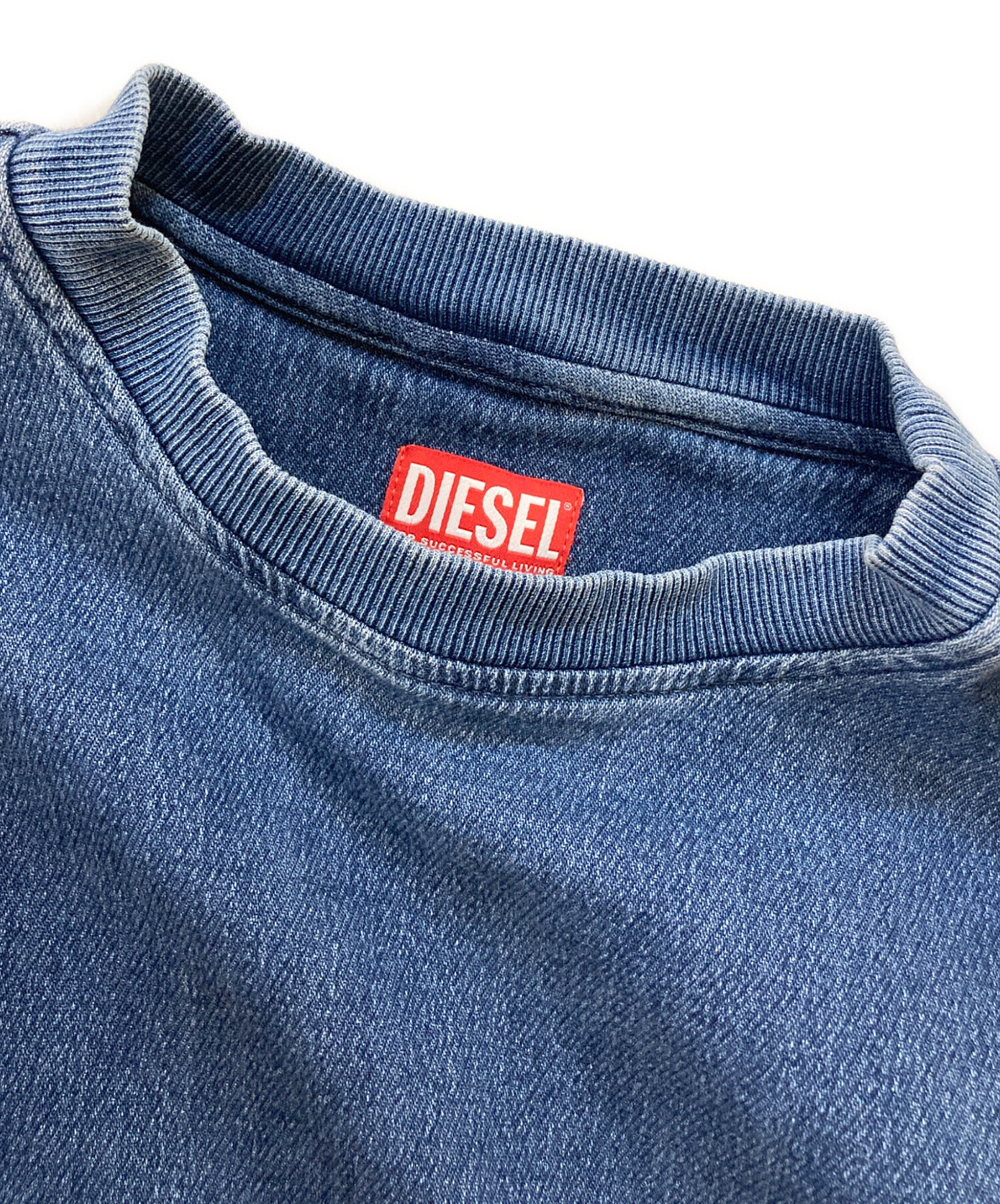 中古・古着通販】DIESEL (ディーゼル) D-KRIB-NE デニムスウェット