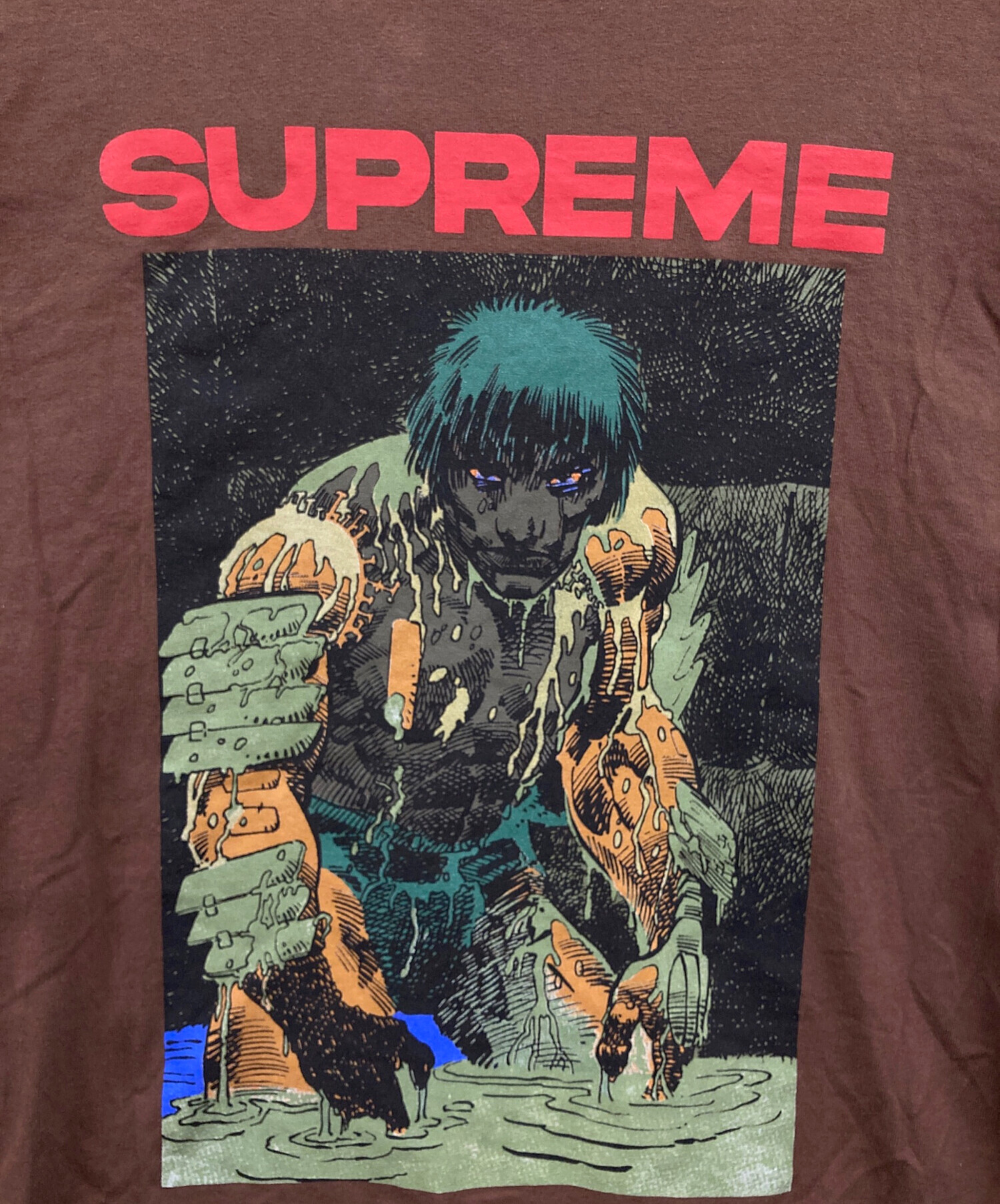 中古・古着通販】SUPREME (シュプリーム) RONIN TEE ブラウン サイズ