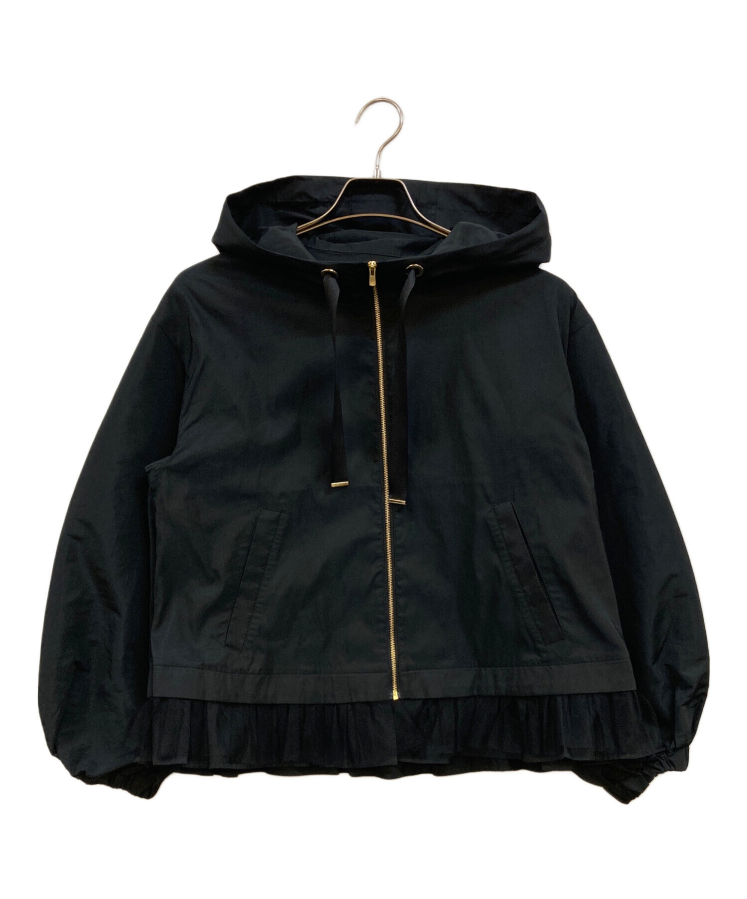 中古・古着通販】ANAYI (アナイ) グログランタフタ×チュールブルゾン 