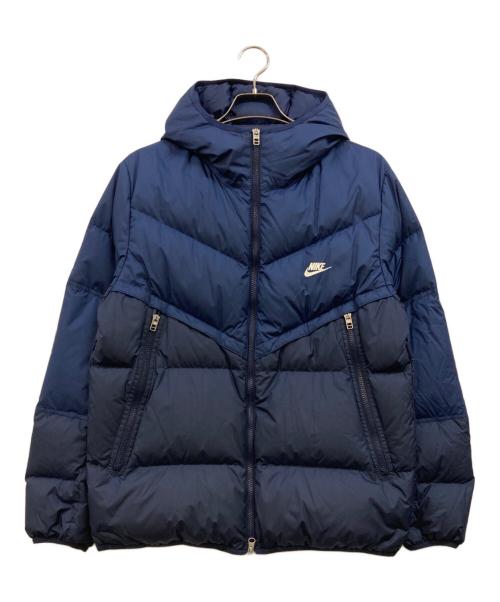 【新品/タグ付き】NIKE ネイビー ダウンジャケット 中古・古着通販】NIKE (ナイキ) ウインドランナーダウンジャケット
