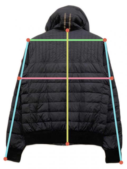 中古・古着通販】CANADA GOOSE (カナダグース) CABRI HOODY ブラック