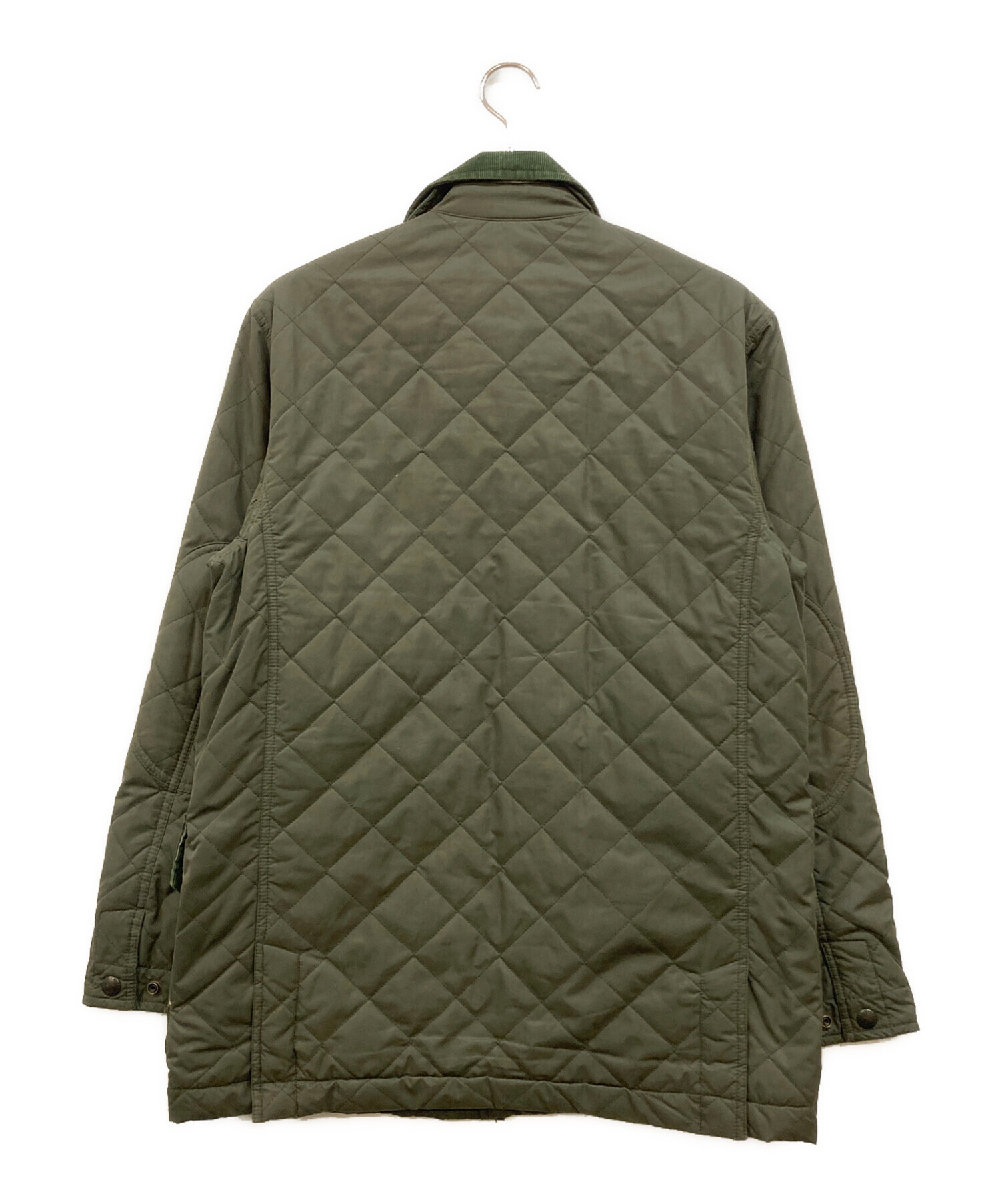 ポロラルフローレン 注文 キルティングジャケット オリーブ色 6 POLO