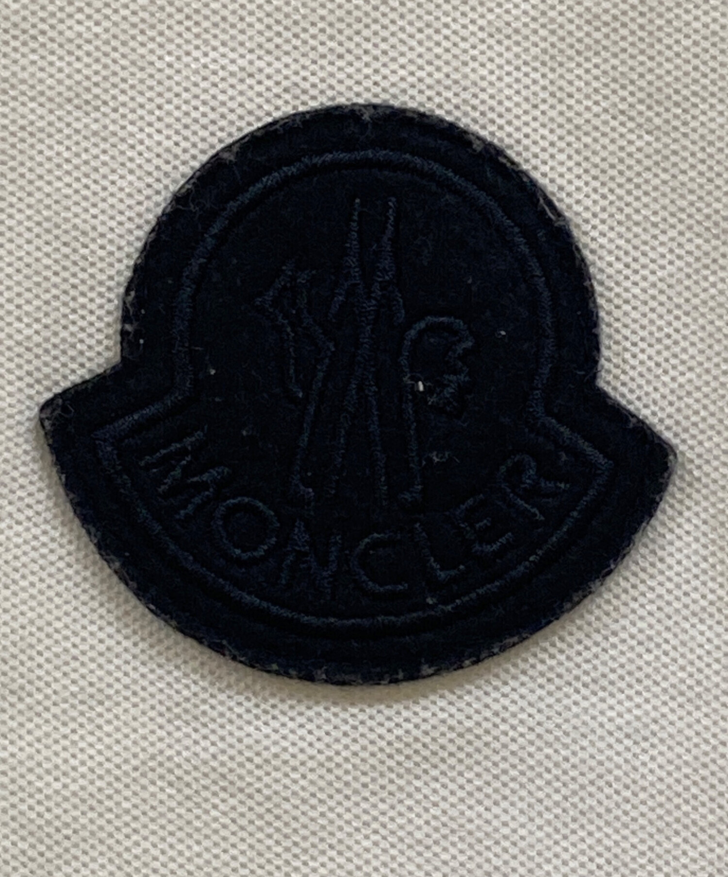 中古・古着通販】MONCLER (モンクレール) アップリケポロシャツ