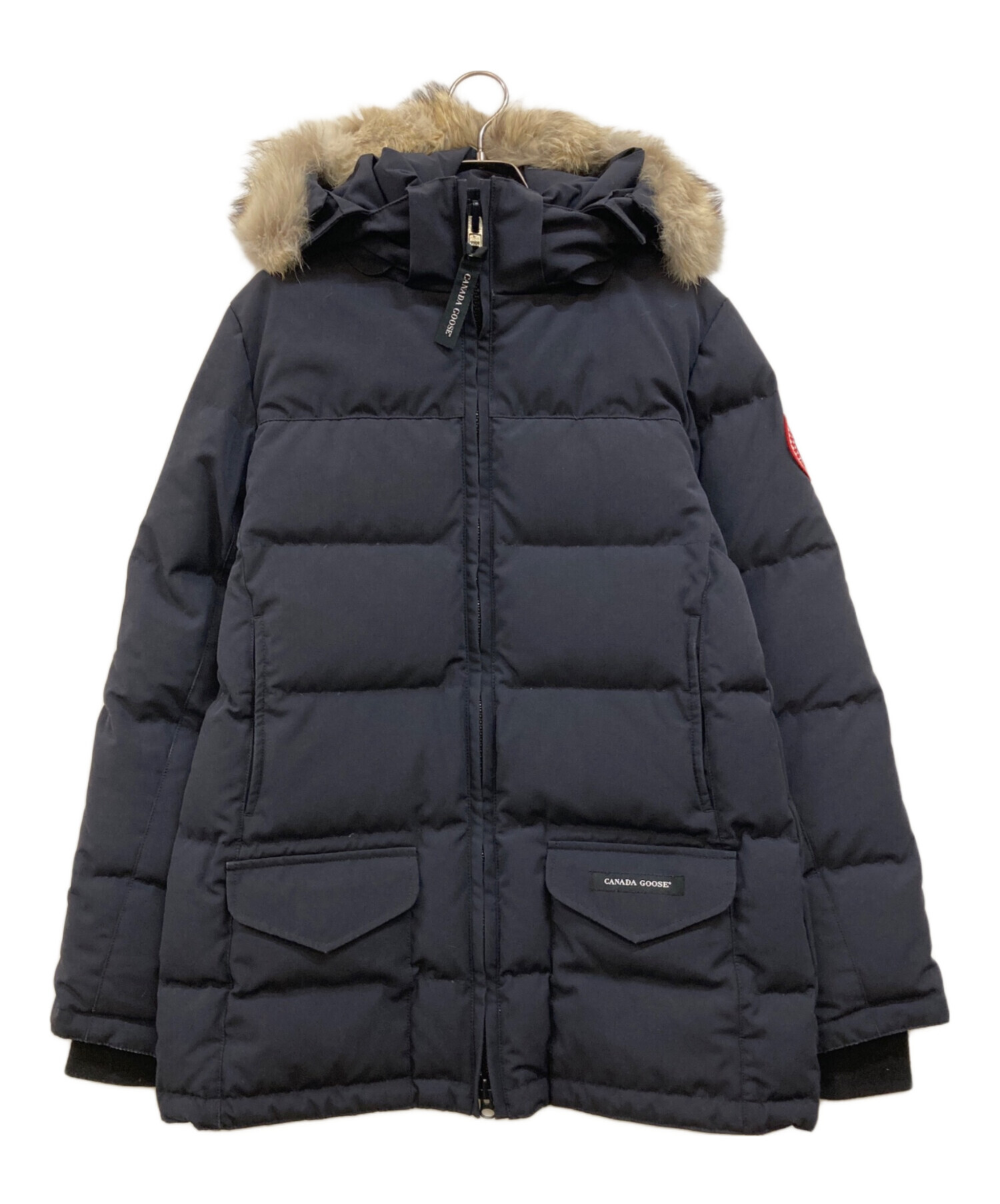 中古・古着通販】CANADA GOOSE (カナダグース) SOLARIS PARKA ネイビー