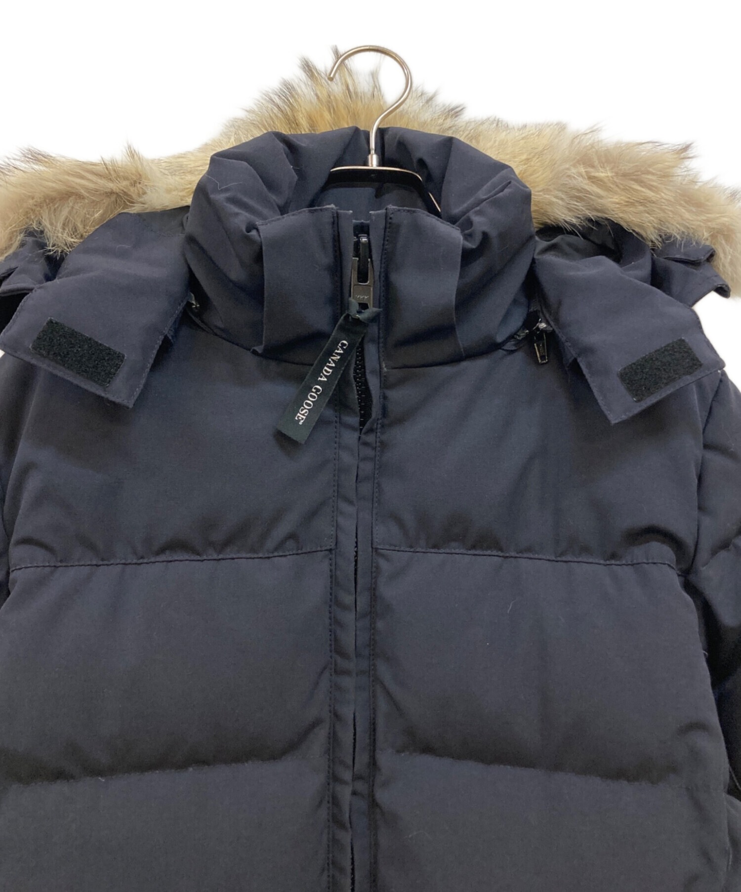 中古・古着通販】CANADA GOOSE (カナダグース) SOLARIS PARKA ネイビー
