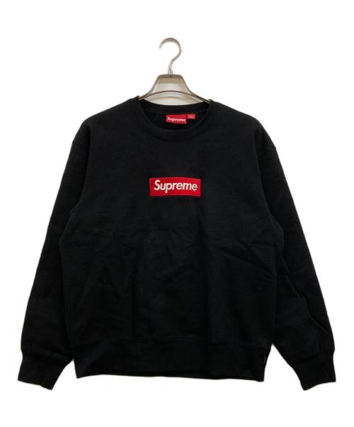 中古・古着通販】SUPREME (シュプリーム) Box Logo Crewneck ブラック