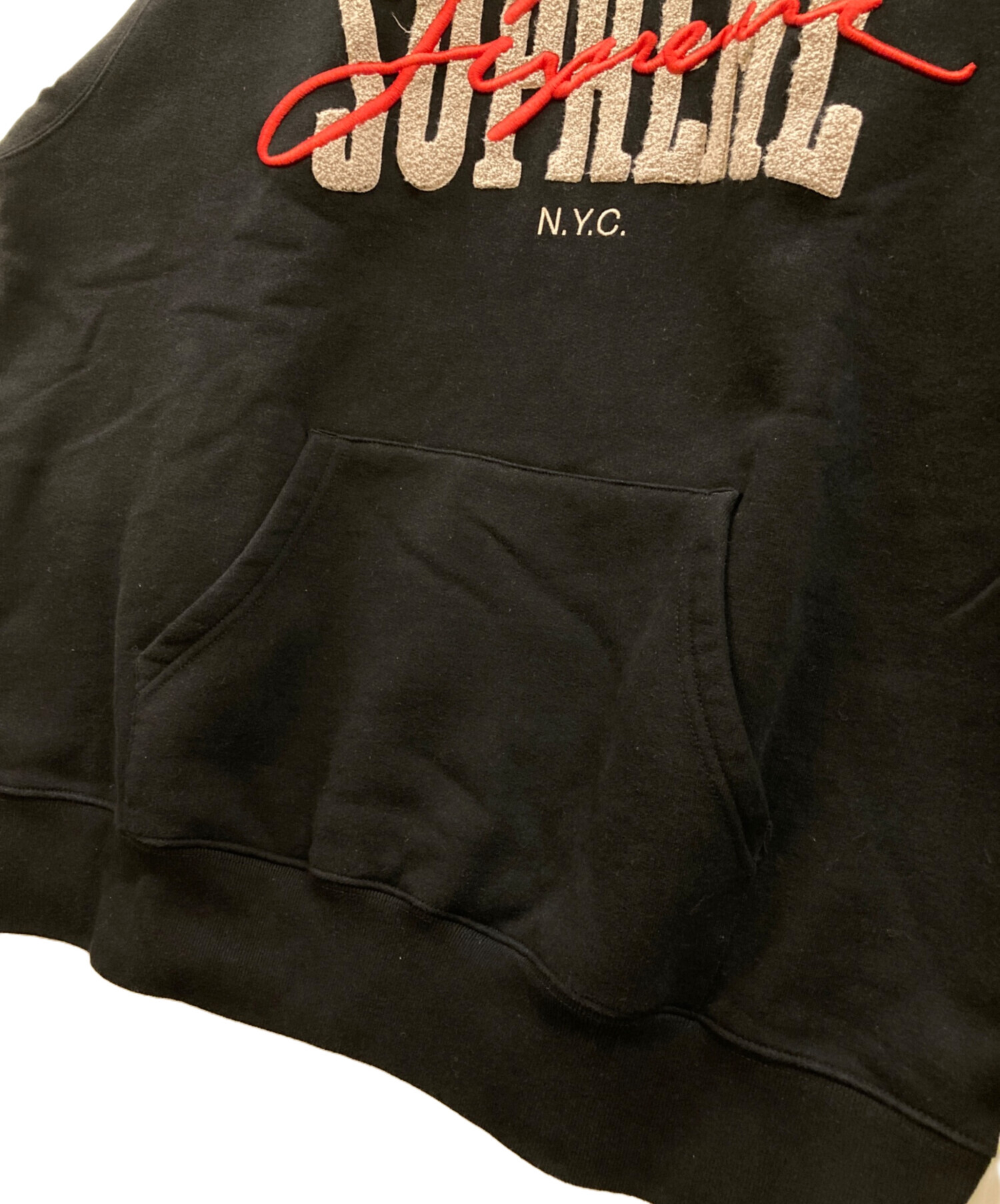 中古・古着通販】SUPREME (シュプリーム) Embroidered Chenille Hooded